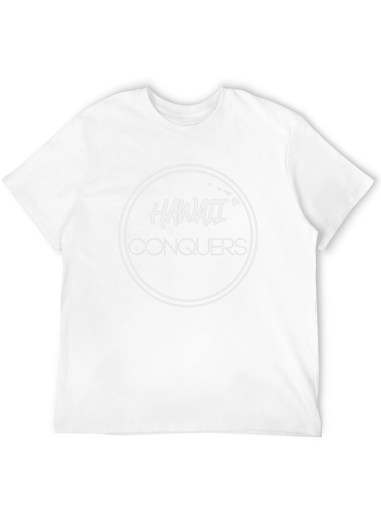 Hawaii Conquers Black T-Shirt