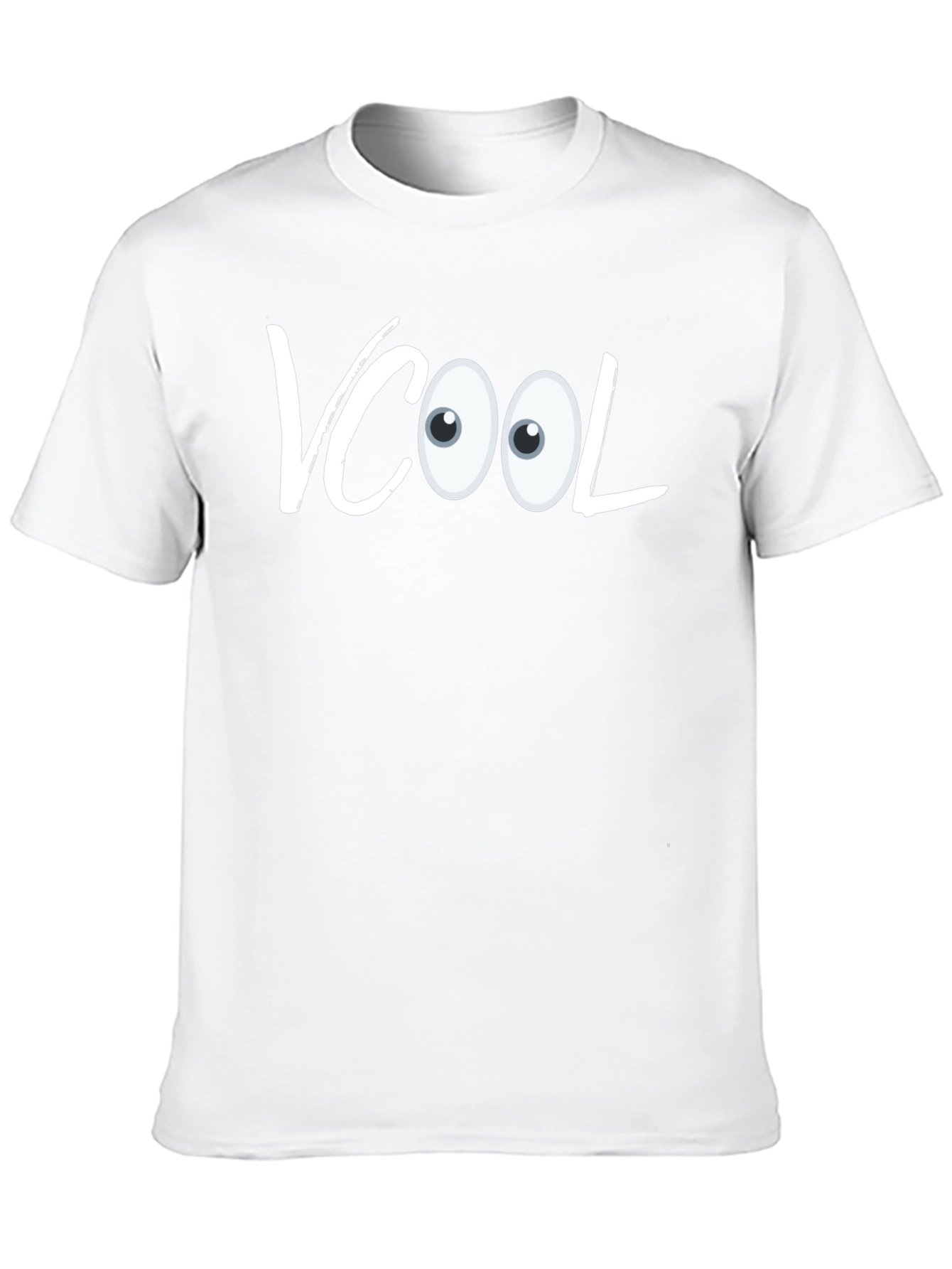 VCool Graphic T-Shirt - Black Cotton Blend