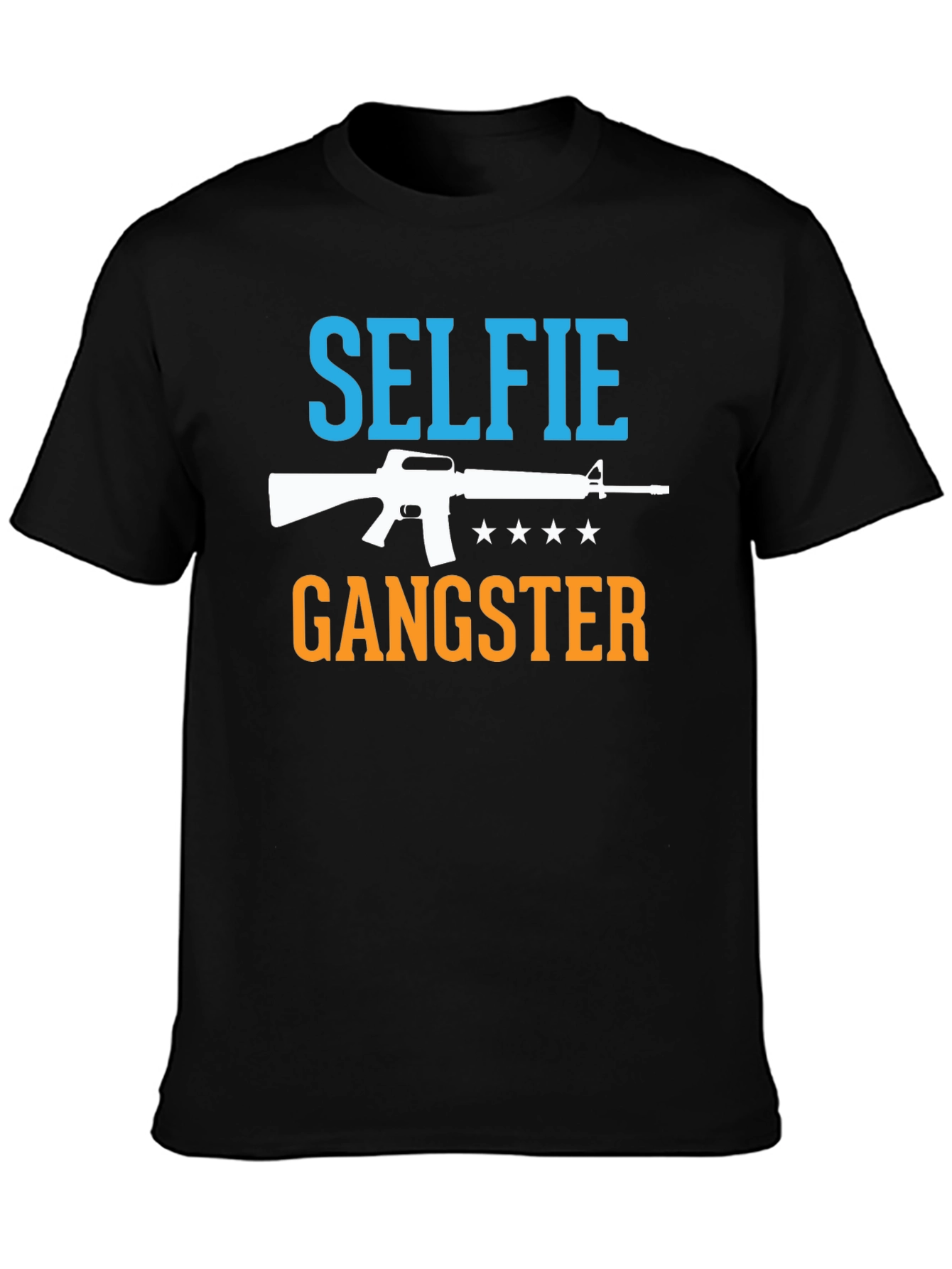 Selfie Gangster Graphic Tee