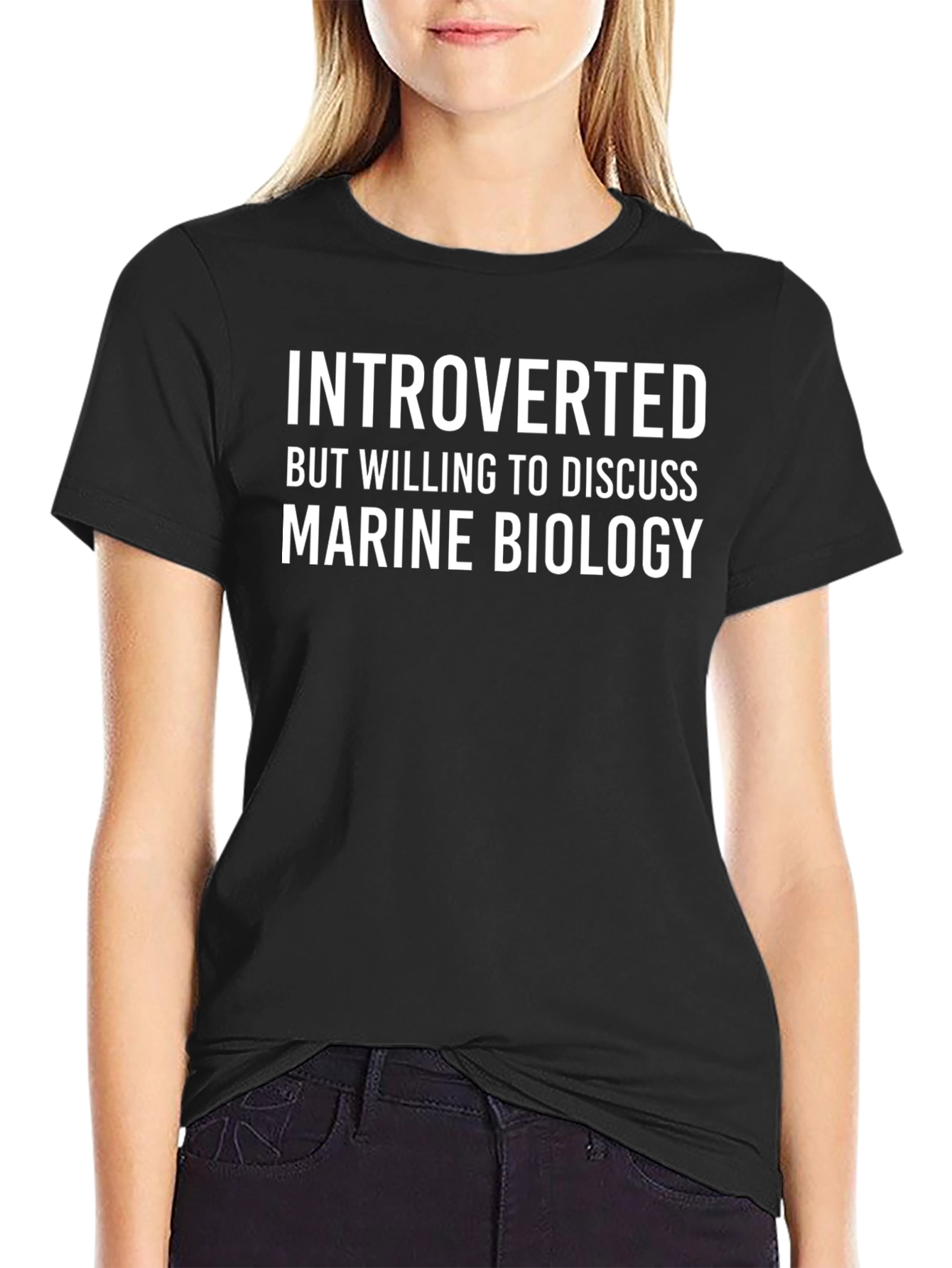 Introverted Marine Biology T-Shirt