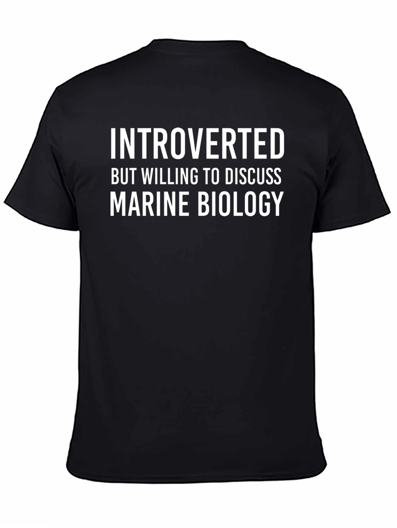 Introverted Marine Biology T-Shirt