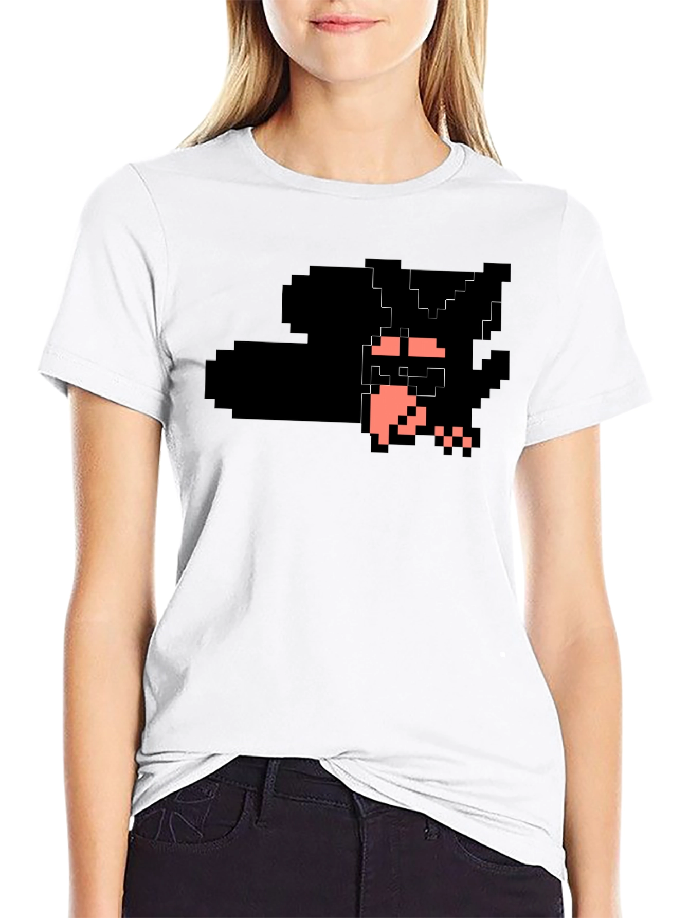 Pixel Art Graphic Tee - Retro Gaming Style