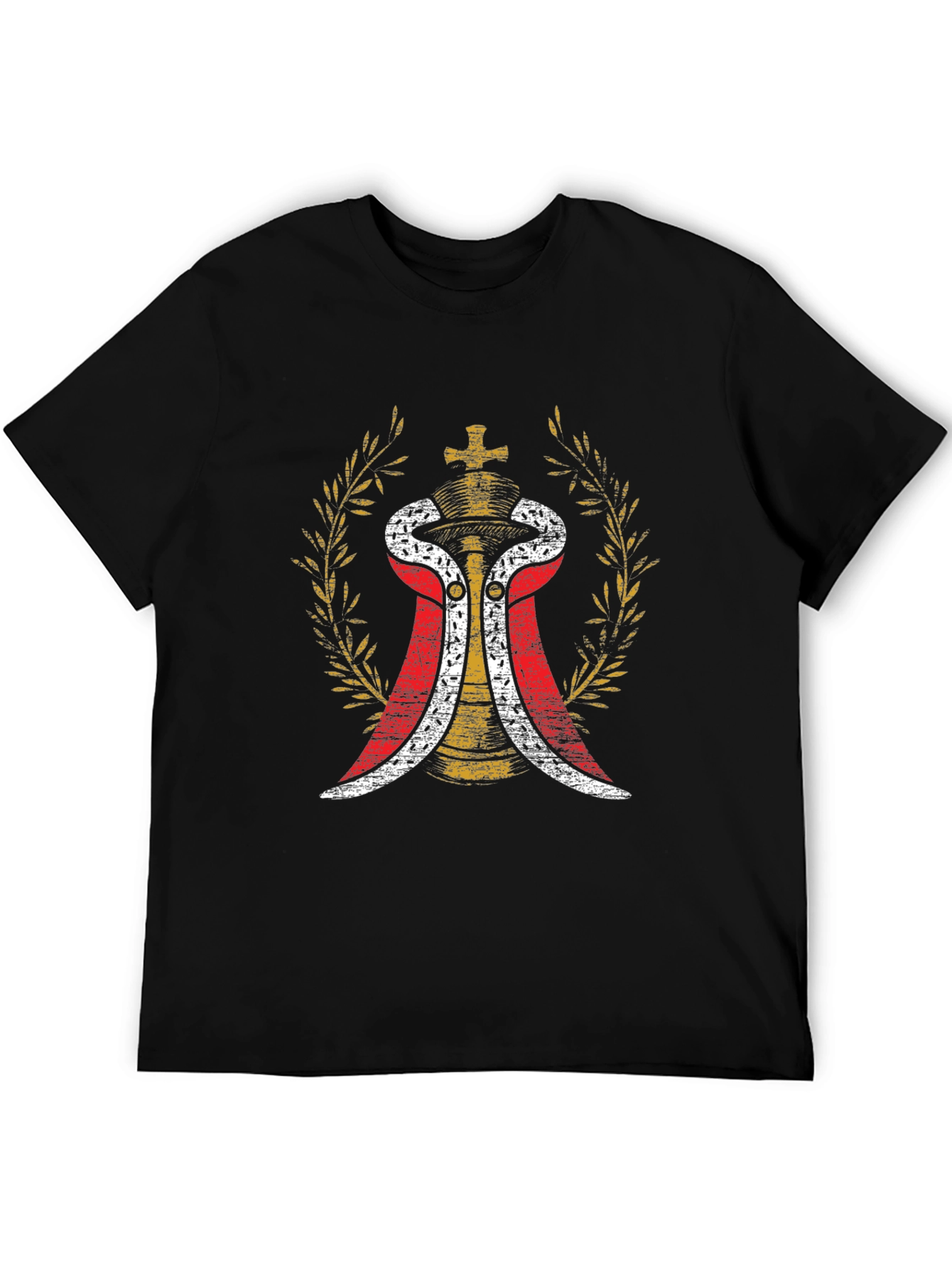 Royal King Chess Piece Graphic T-Shirt