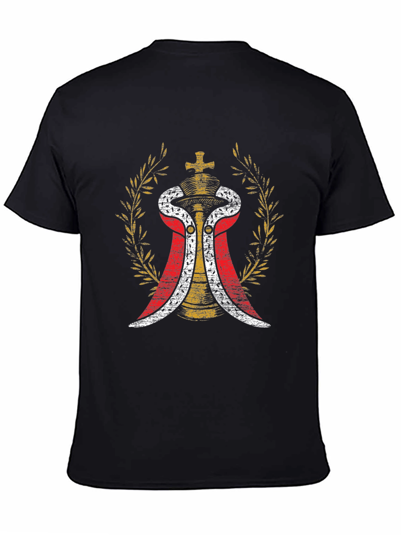 Royal King Chess Piece Graphic T-Shirt