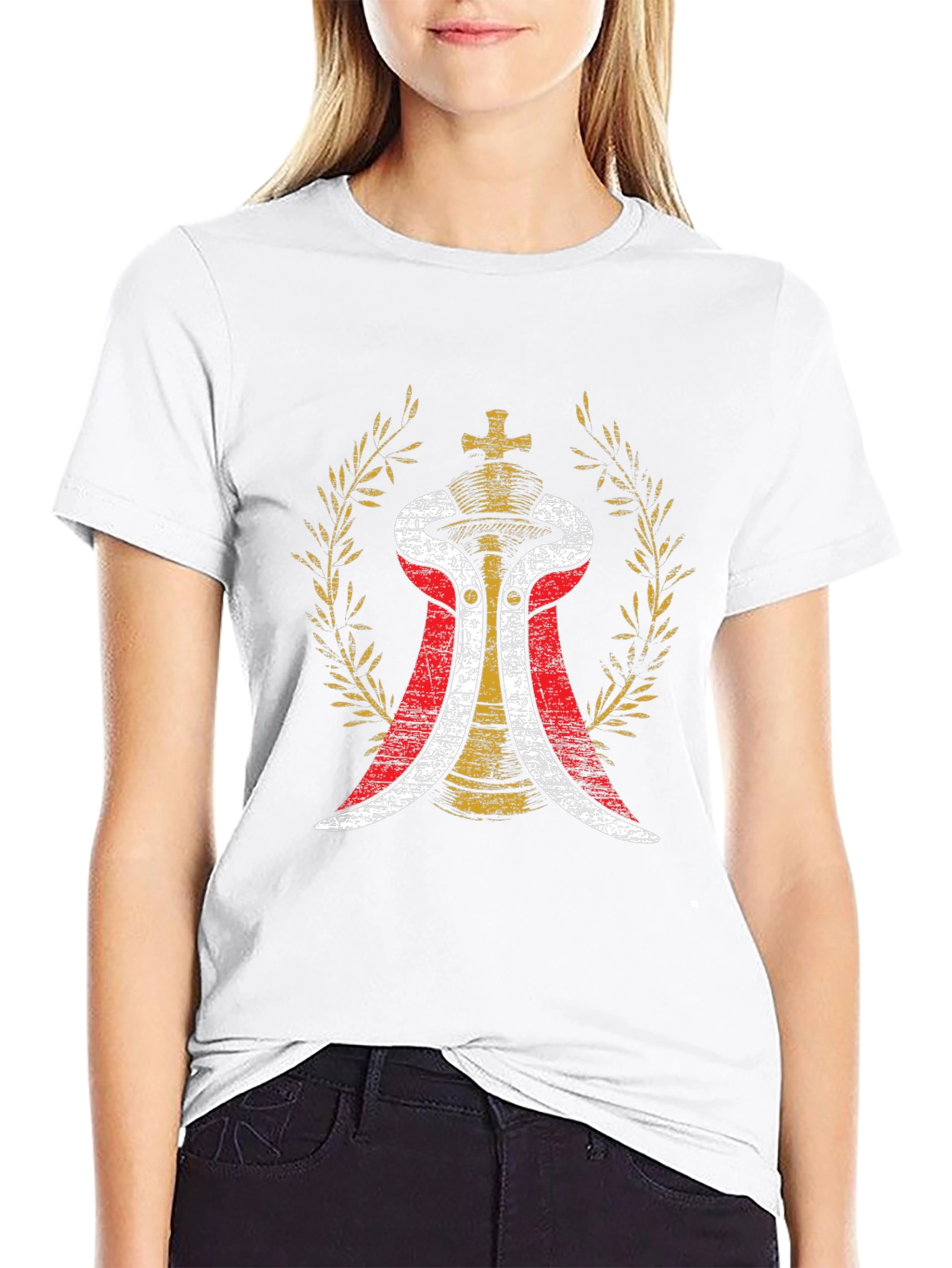 Royal King Chess Piece Graphic T-Shirt