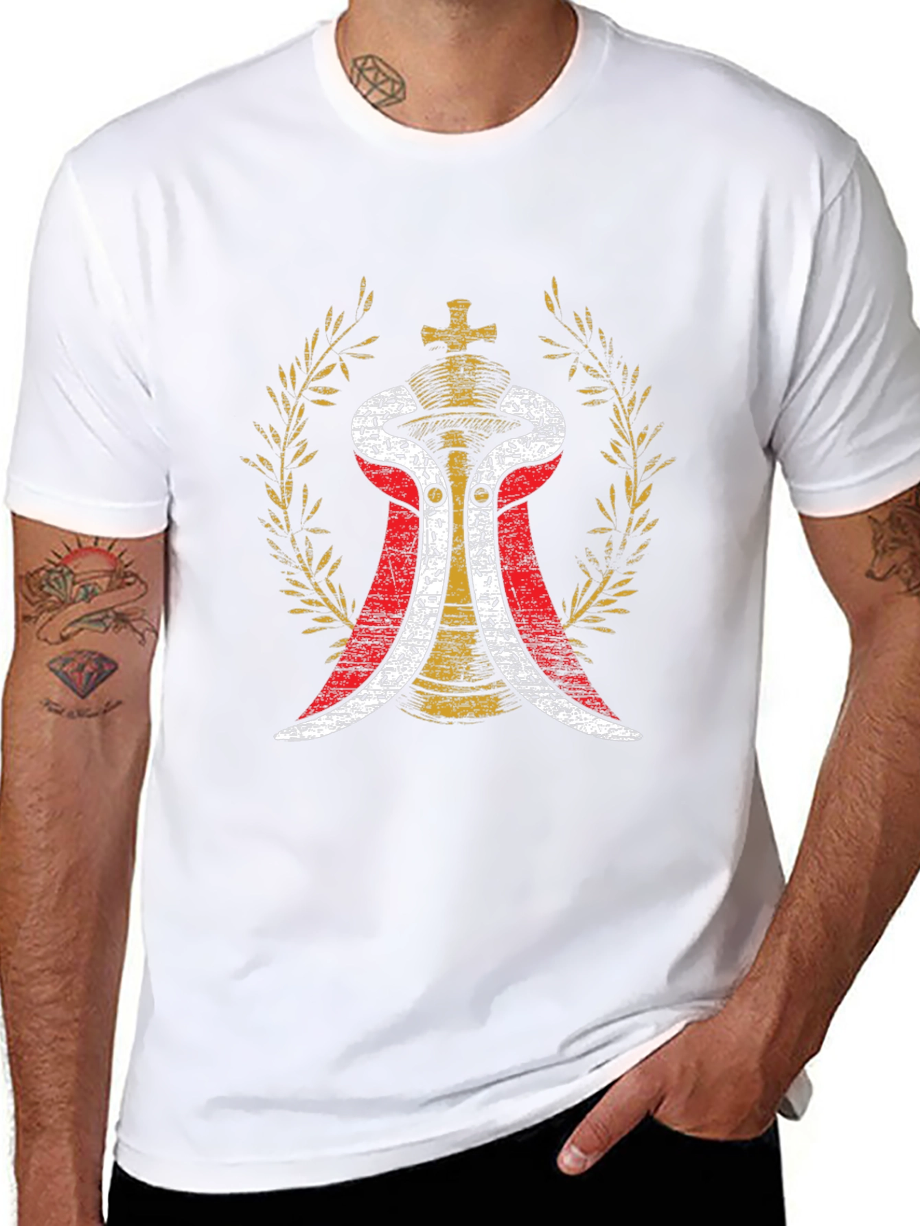 Royal King Chess Piece Graphic T-Shirt