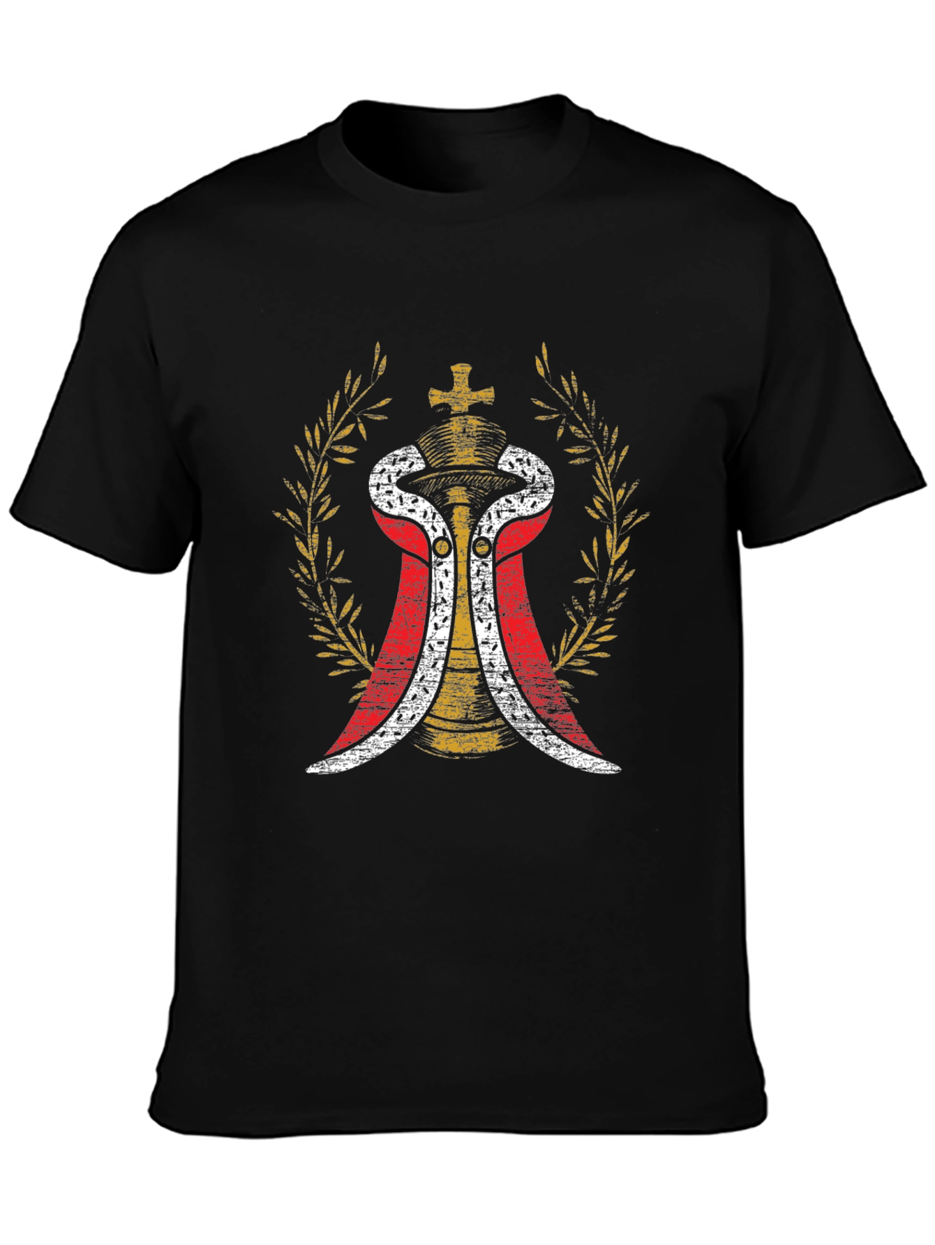 Royal King Chess Piece Graphic T-Shirt