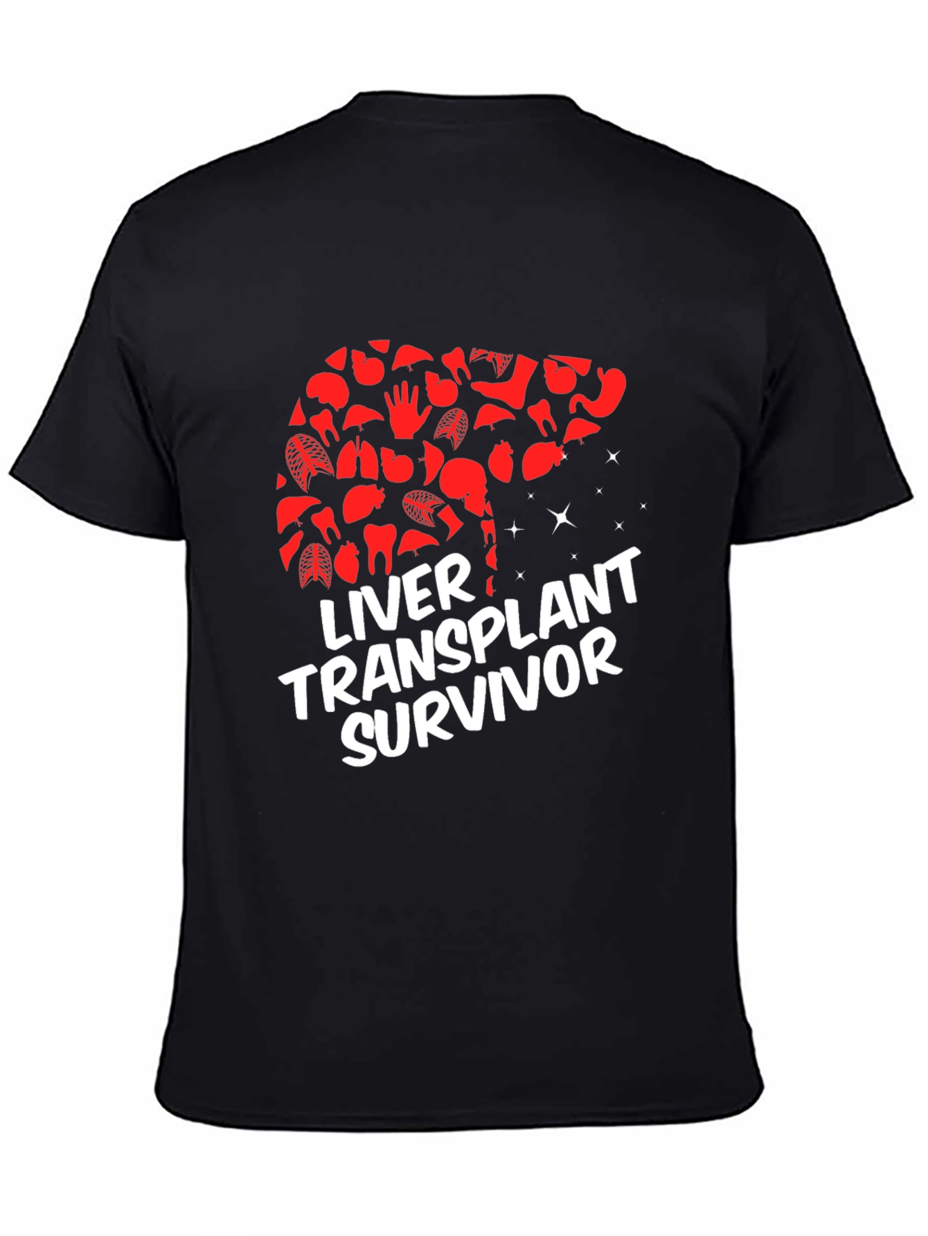 Liver Transplant Survivor Graphic T-Shirt