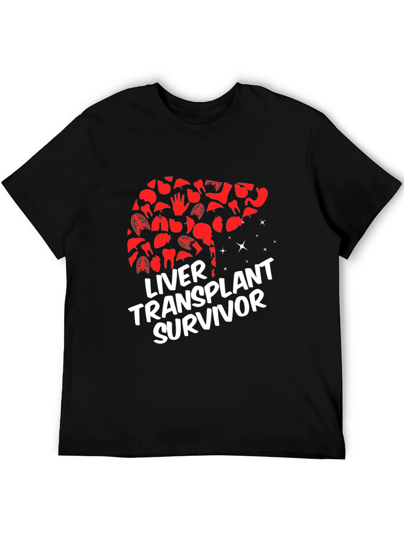 Liver Transplant Survivor Graphic T-Shirt