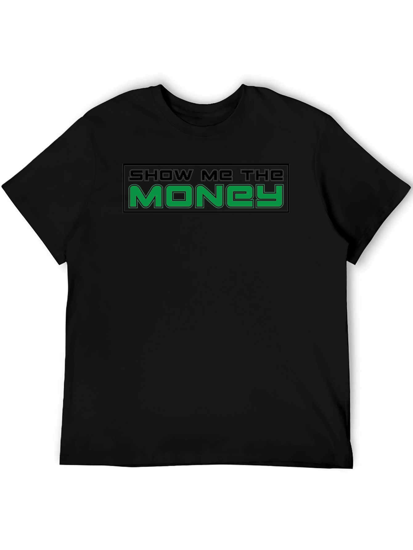 Show Me The Money Graphic Tee - Black