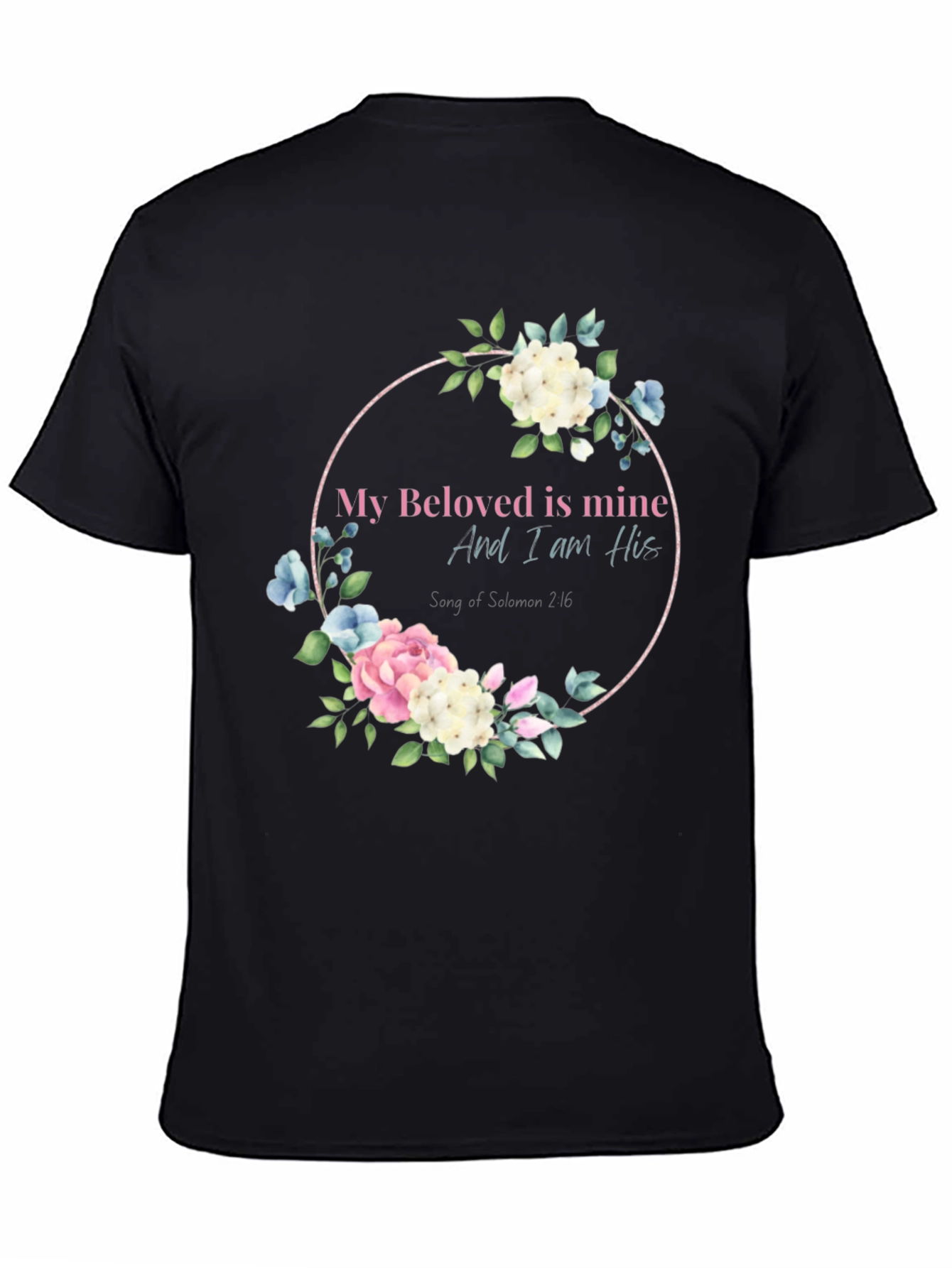 Floral Beloved T-Shirt Scripture Tee