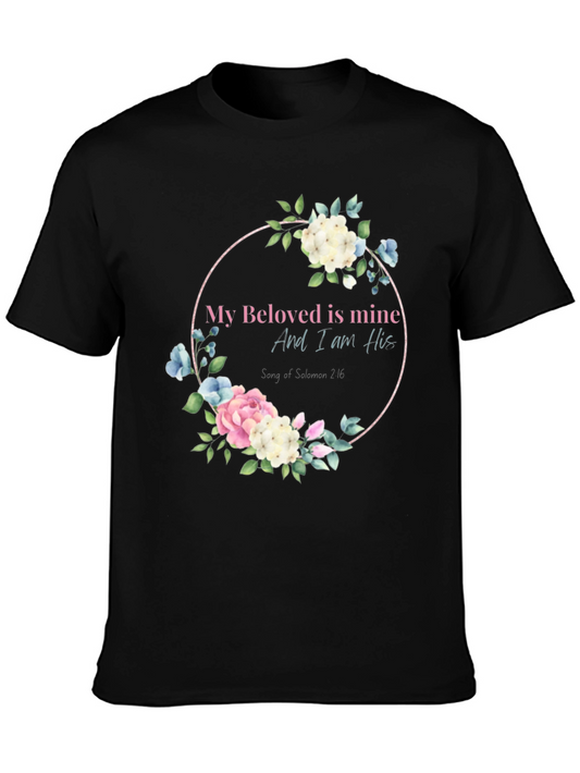Floral Beloved T-Shirt Scripture Tee
