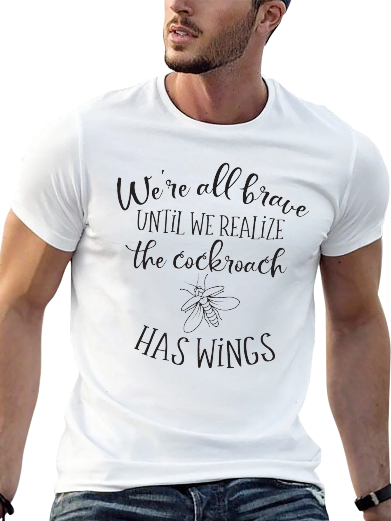 Cockroach Wings Graphic T-Shirt