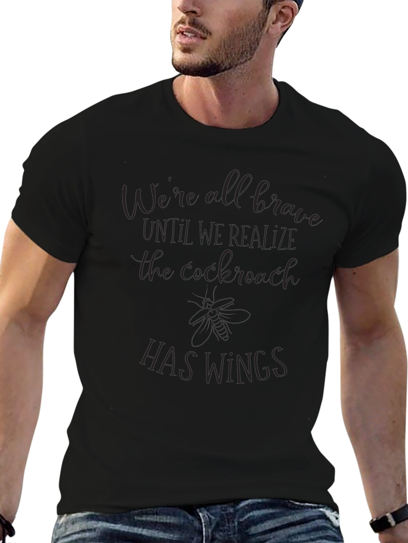 Cockroach Wings Graphic T-Shirt