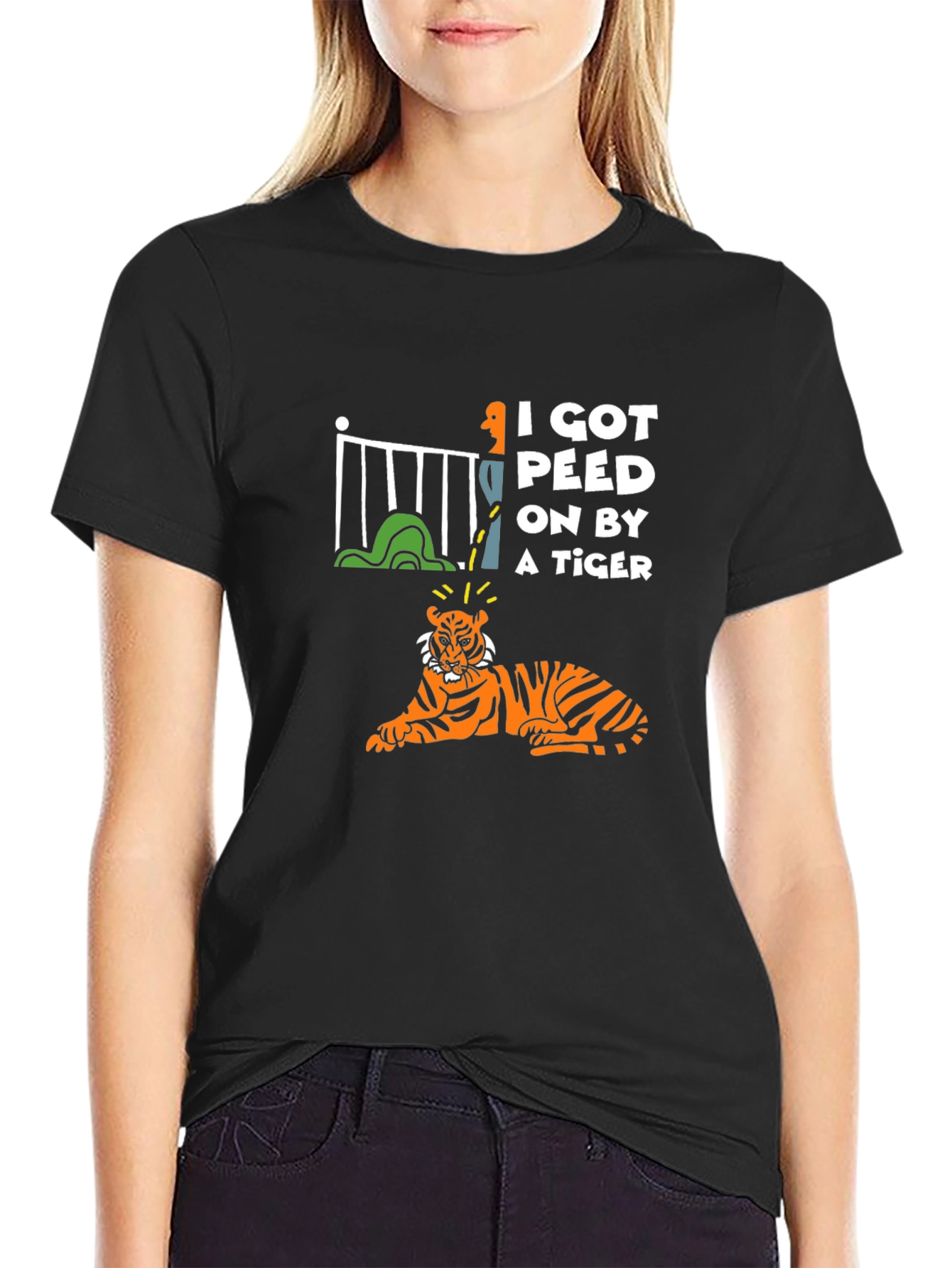 I Got Peed On By A Tiger T-Shirt