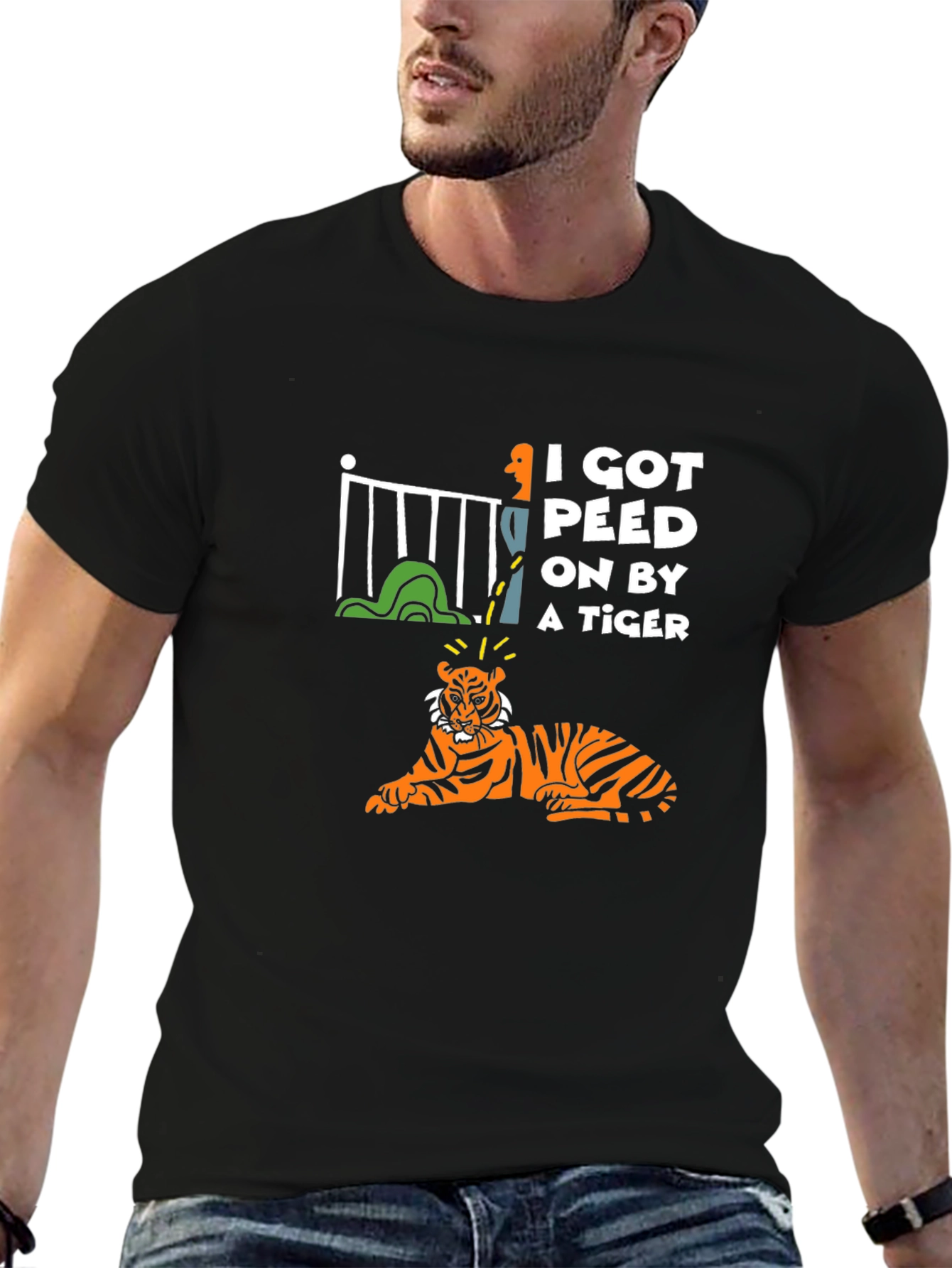I Got Peed On By A Tiger T-Shirt