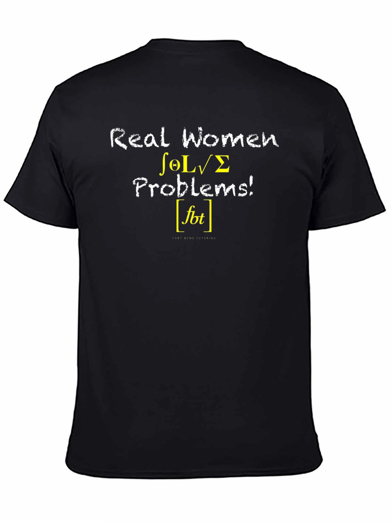 Real Women Solve Problems Funny Math T-Shirt