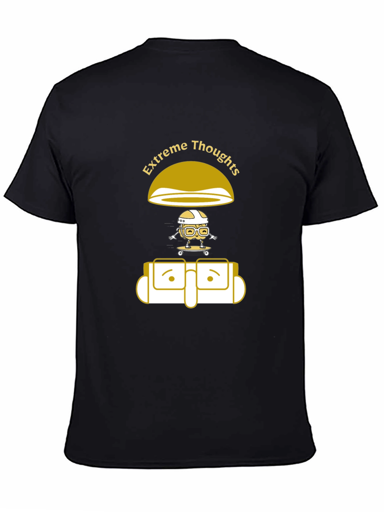 Extreme Thoughts Graphic T-Shirt - Unique Design