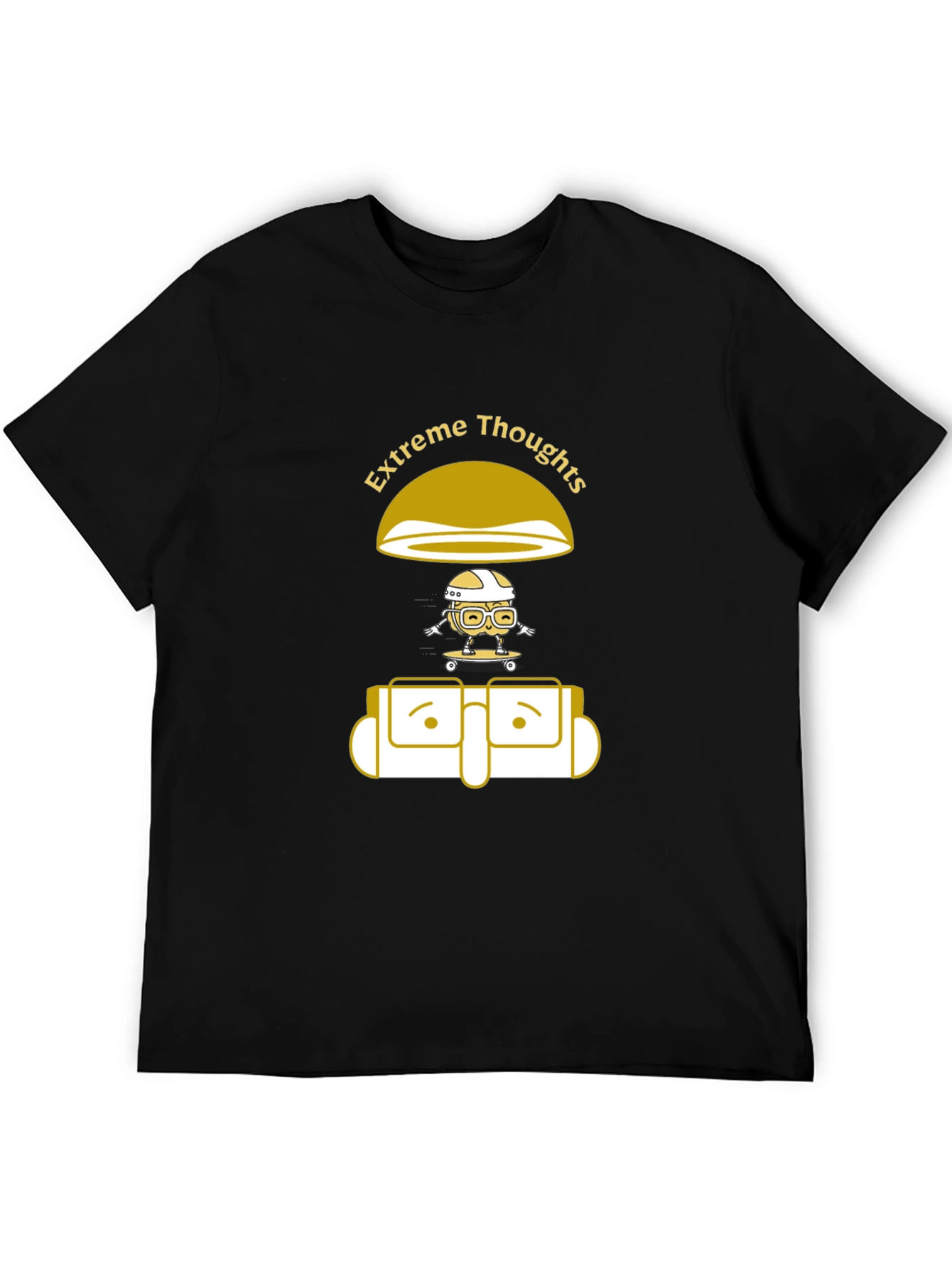 Extreme Thoughts Graphic T-Shirt - Unique Design