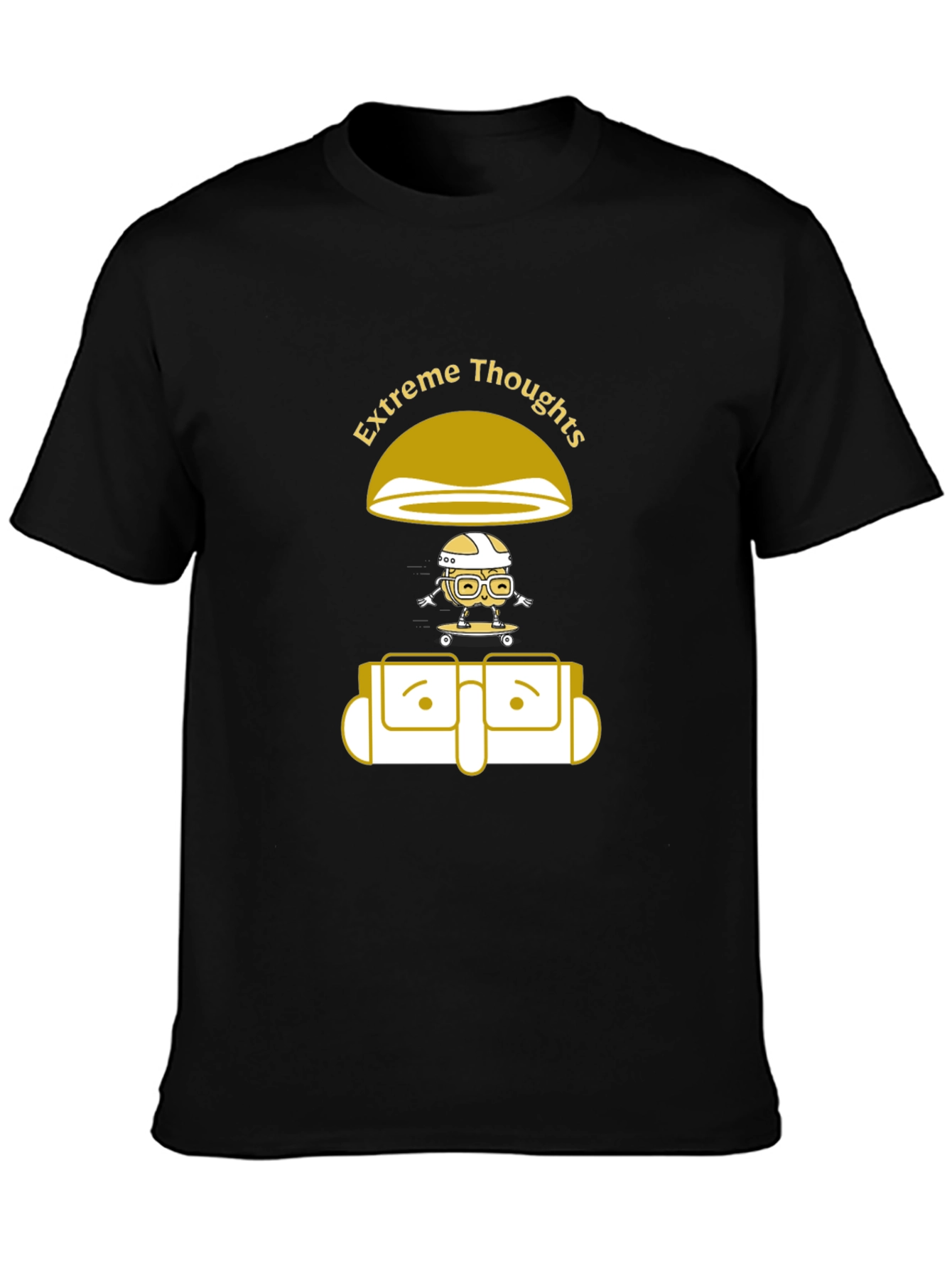 Extreme Thoughts Graphic T-Shirt - Unique Design