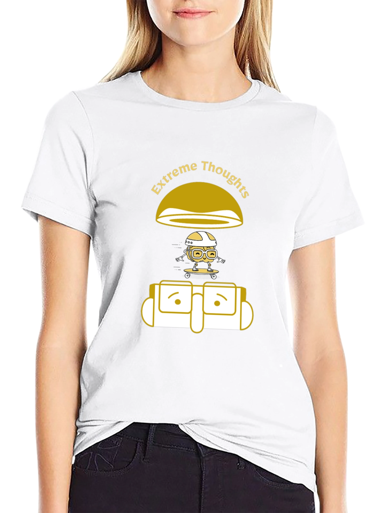 Extreme Thoughts Graphic T-Shirt - Unique Design