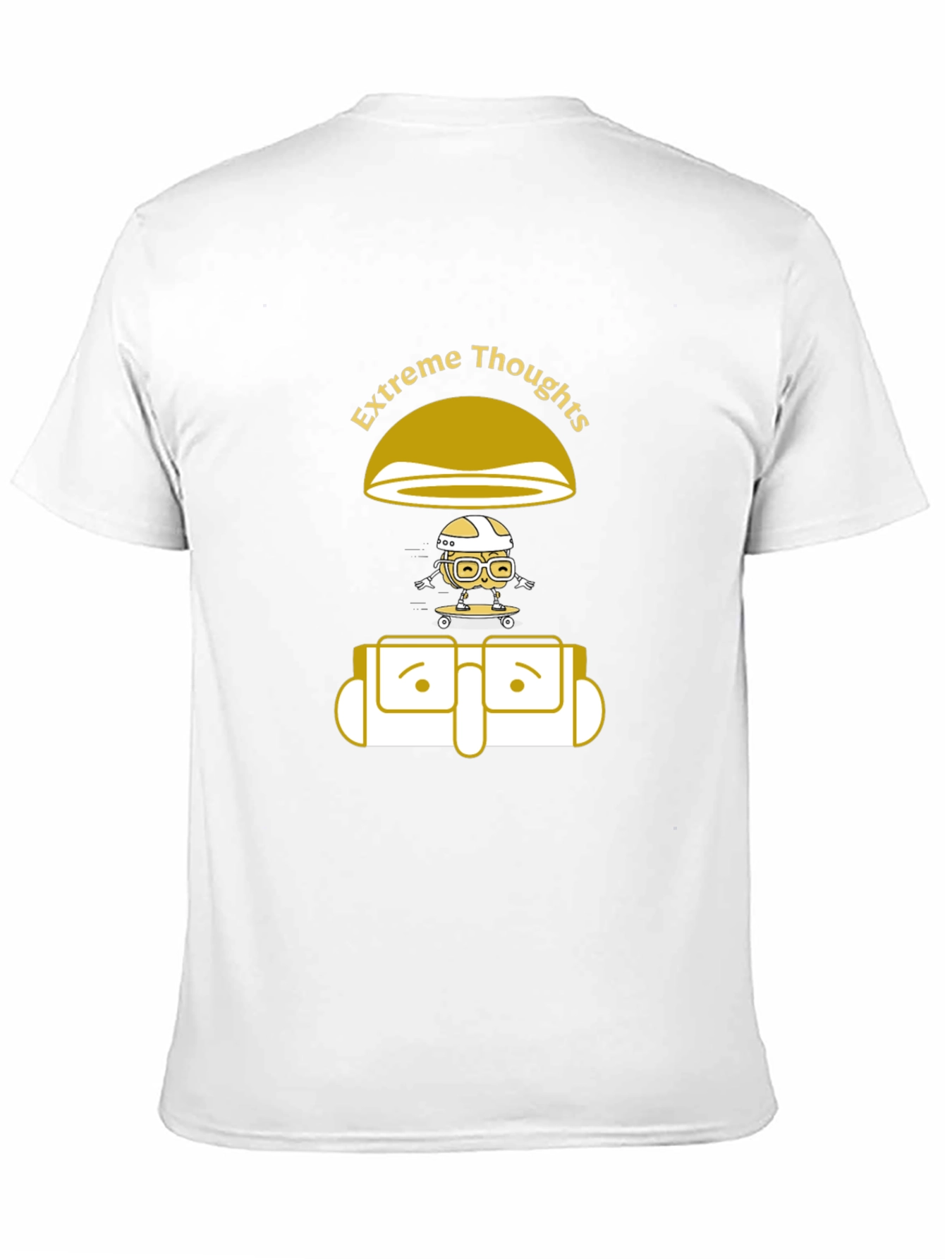 Extreme Thoughts Graphic T-Shirt - Unique Design