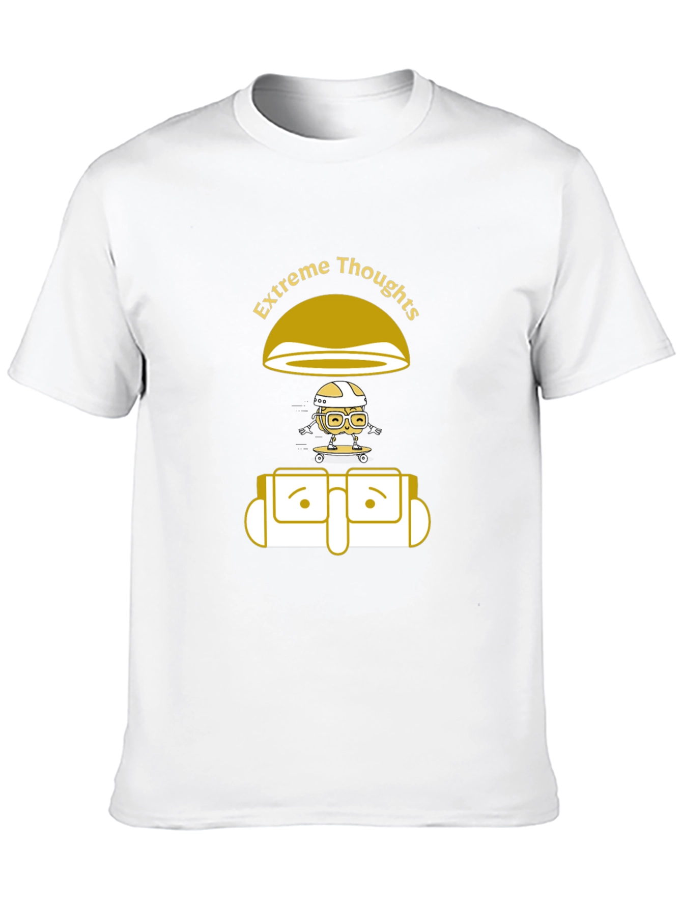 Extreme Thoughts Graphic T-Shirt - Unique Design