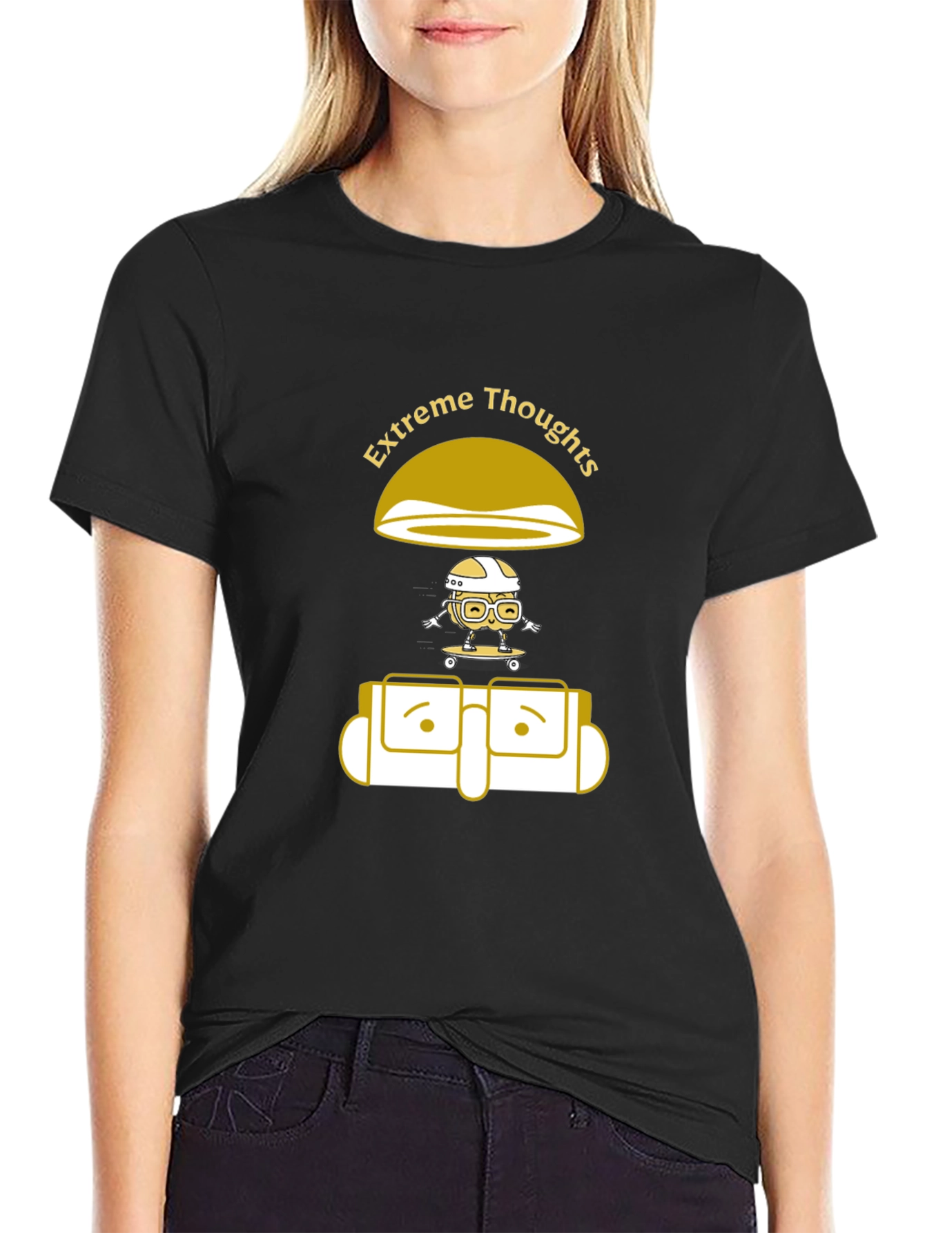 Extreme Thoughts Graphic T-Shirt - Unique Design