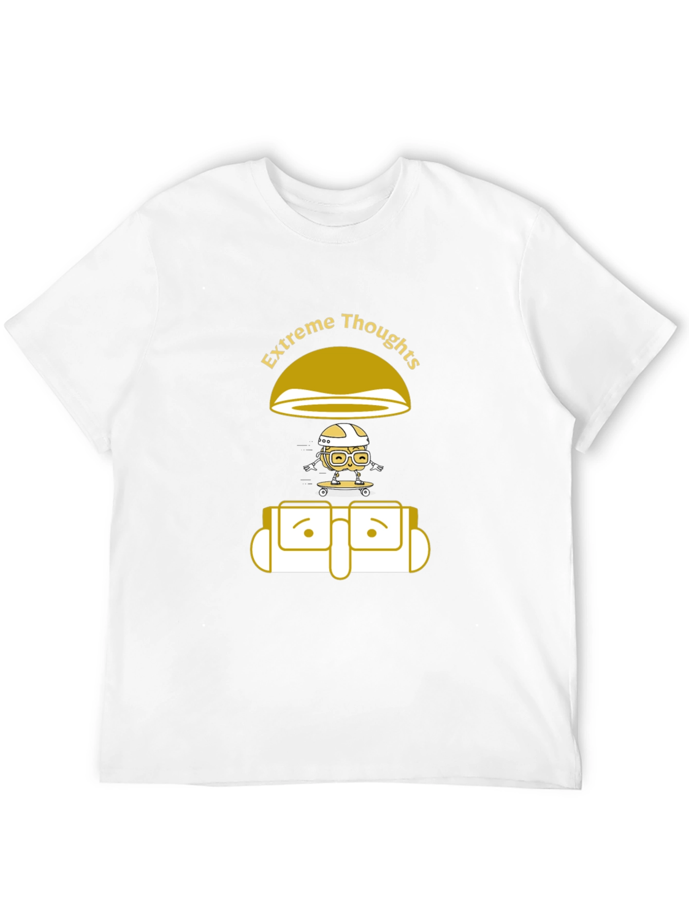 Extreme Thoughts Graphic T-Shirt - Unique Design
