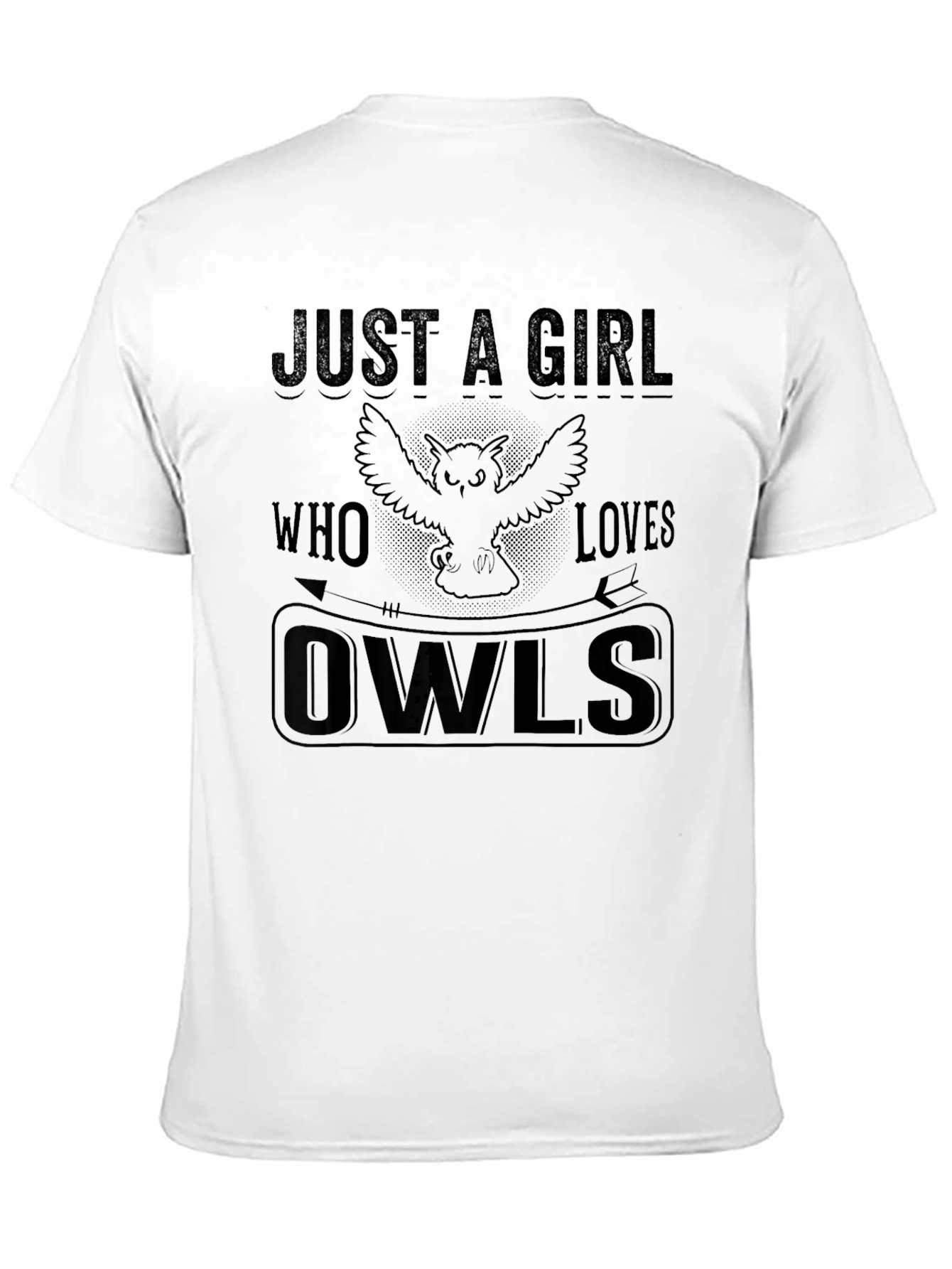 Just A Girl Who Loves Owls T-Shirt