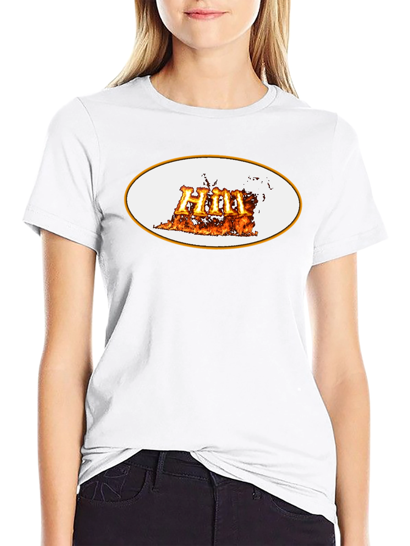 Hell Flames Graphic T-Shirt