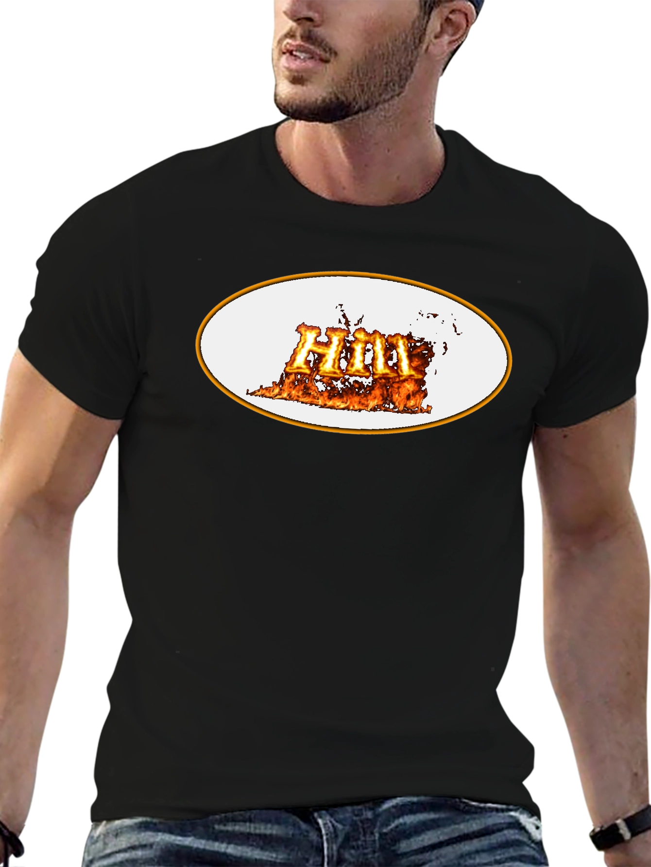 Hell Flames Graphic T-Shirt