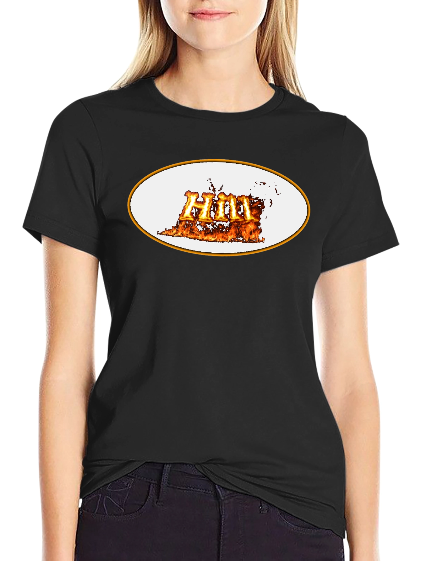 Hell Flames Graphic T-Shirt