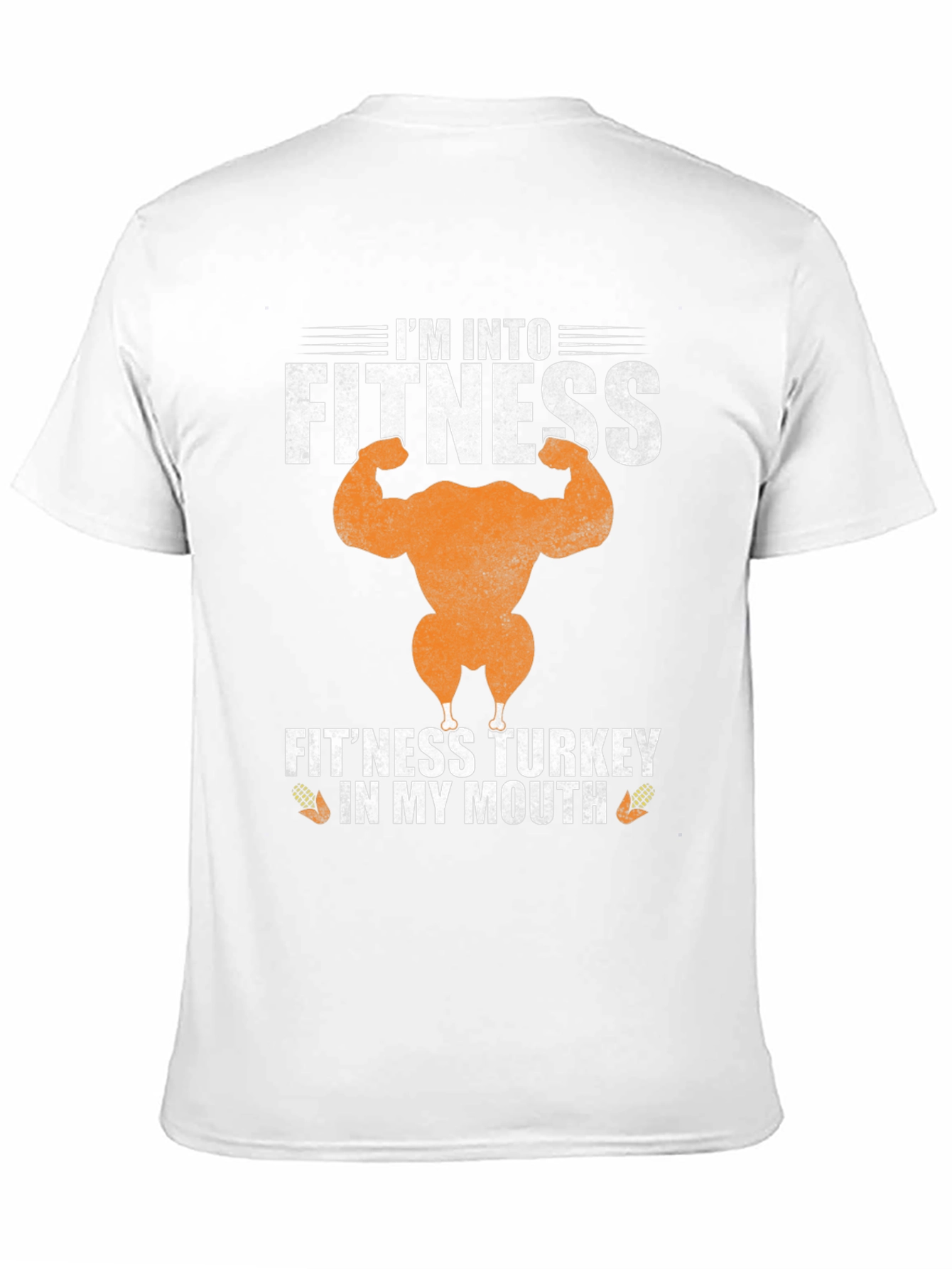Fitness Turkey Graphic Tee Funny Gym Thanksgiving Shirt