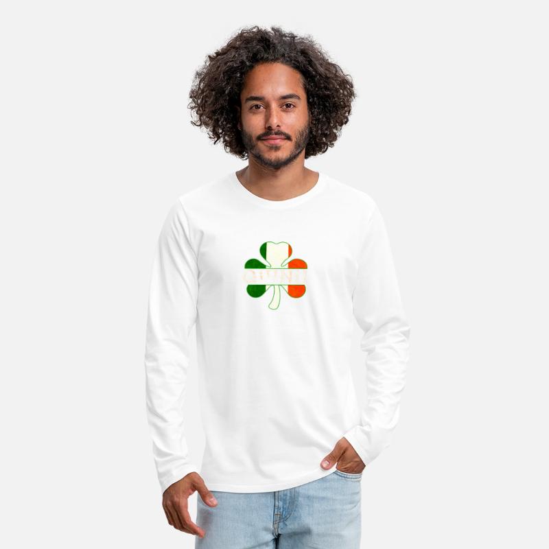 Quinn Irish Surname Ireland Flag Shamrock