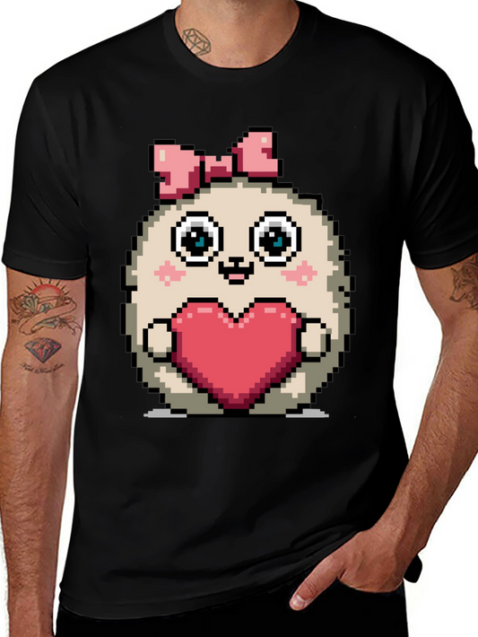 Pixel Heart Kawaii T-Shirt