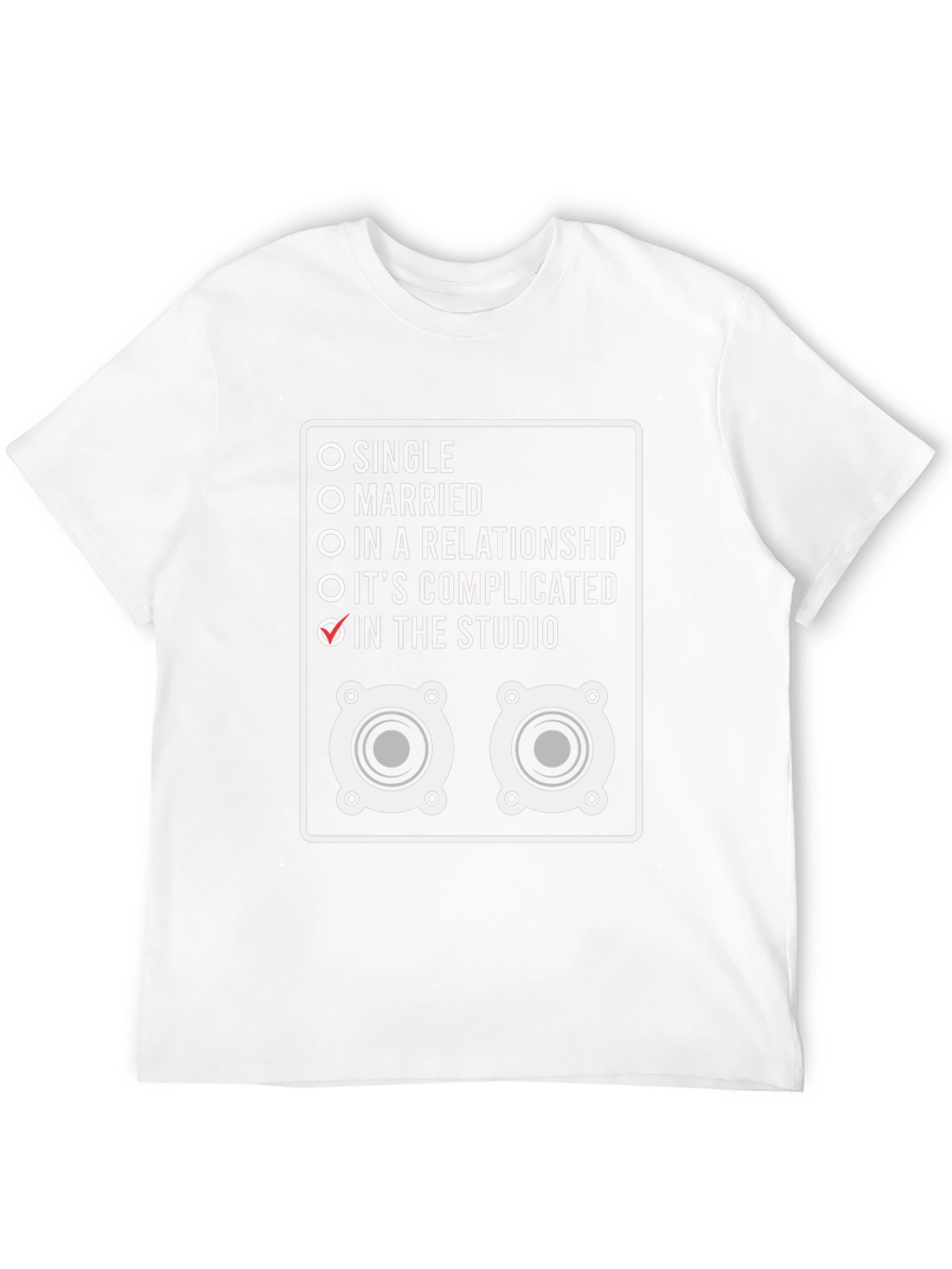 In The Studio T-Shirt - Music Producer Tee