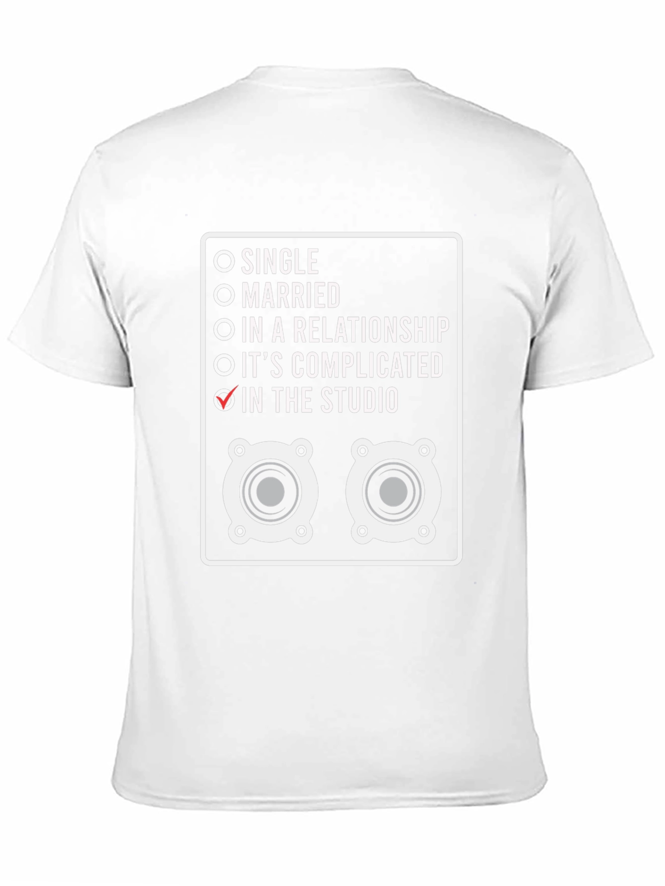 In The Studio T-Shirt - Music Producer Tee