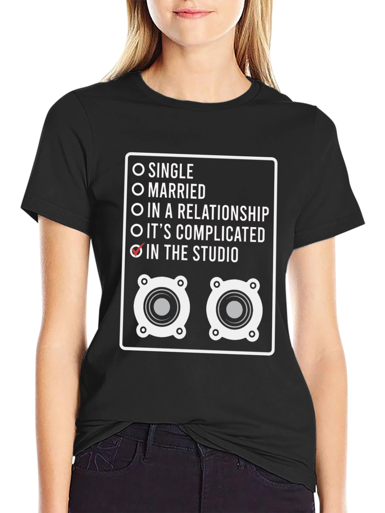 In The Studio T-Shirt - Music Producer Tee