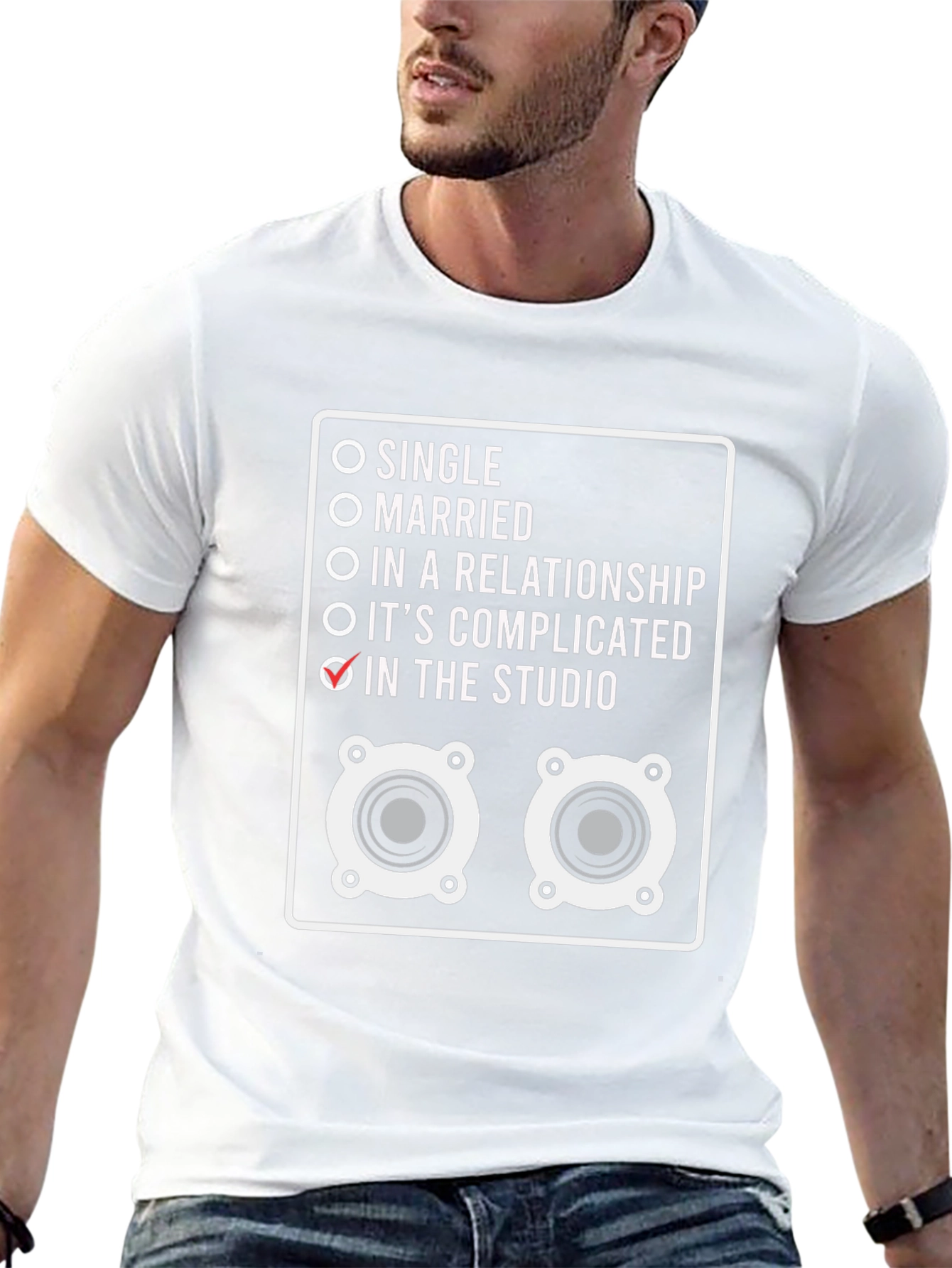 In The Studio T-Shirt - Music Producer Tee