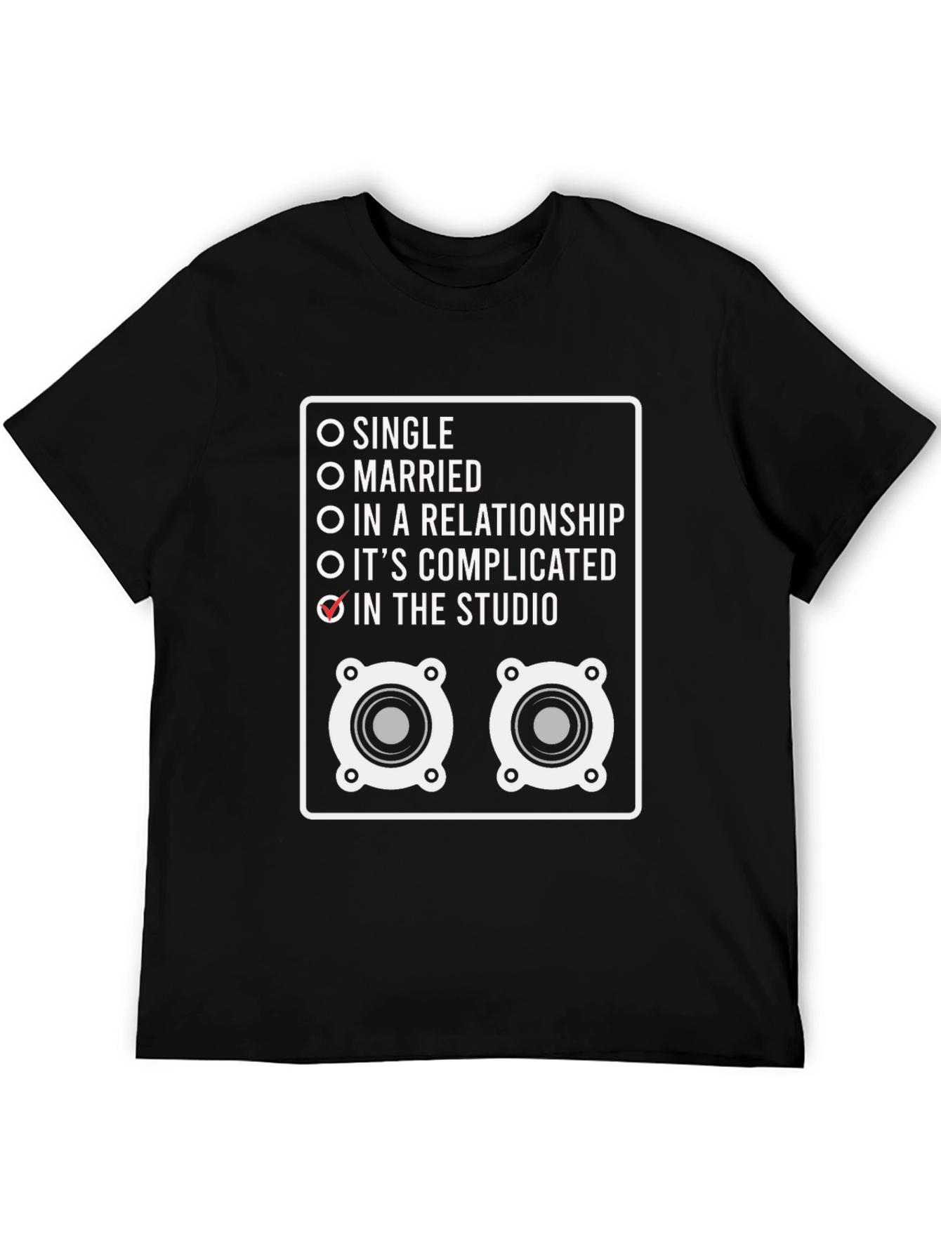 In The Studio T-Shirt - Music Producer Tee