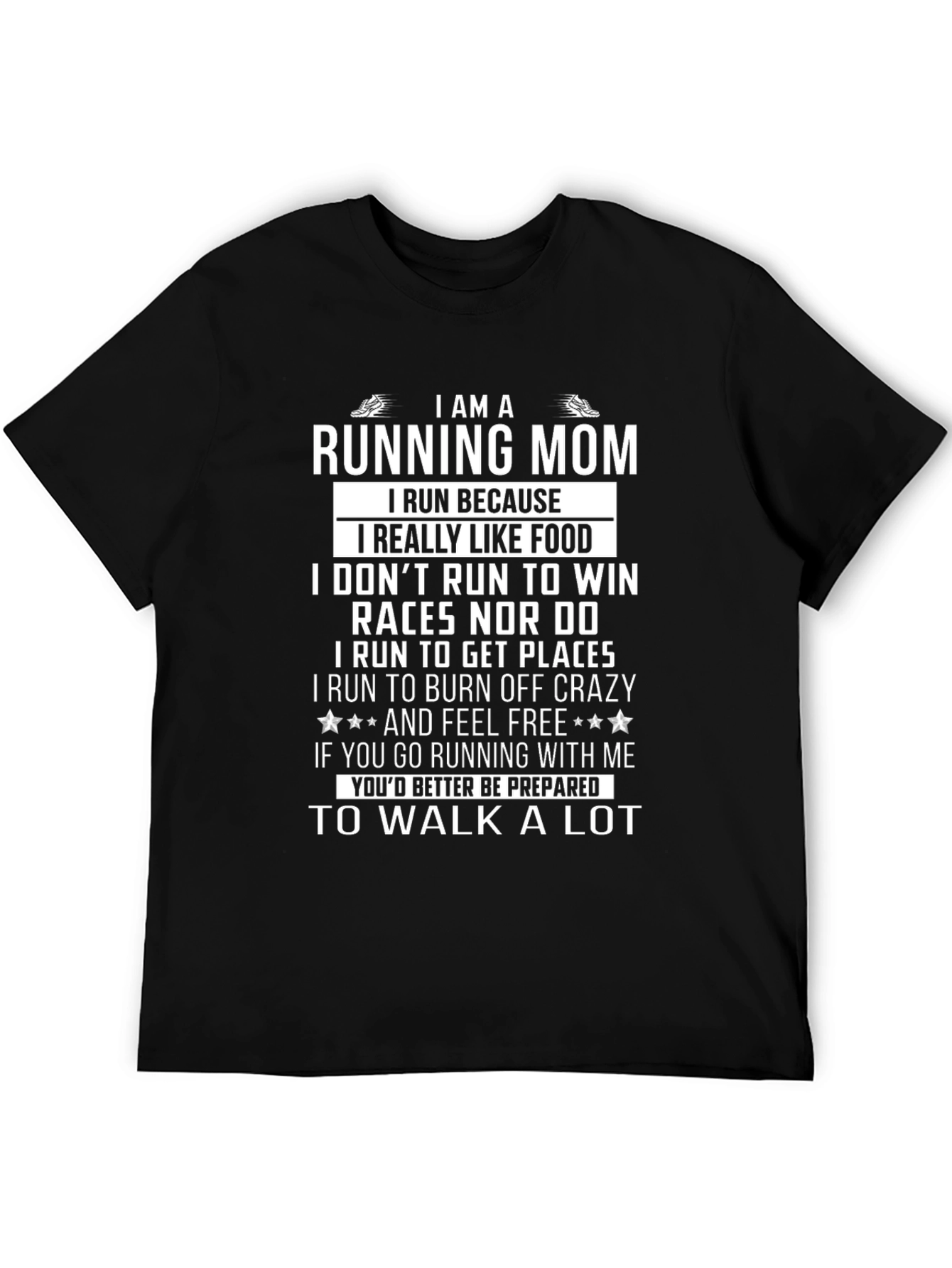 Running Mom T-Shirt - Funny Workout Apparel