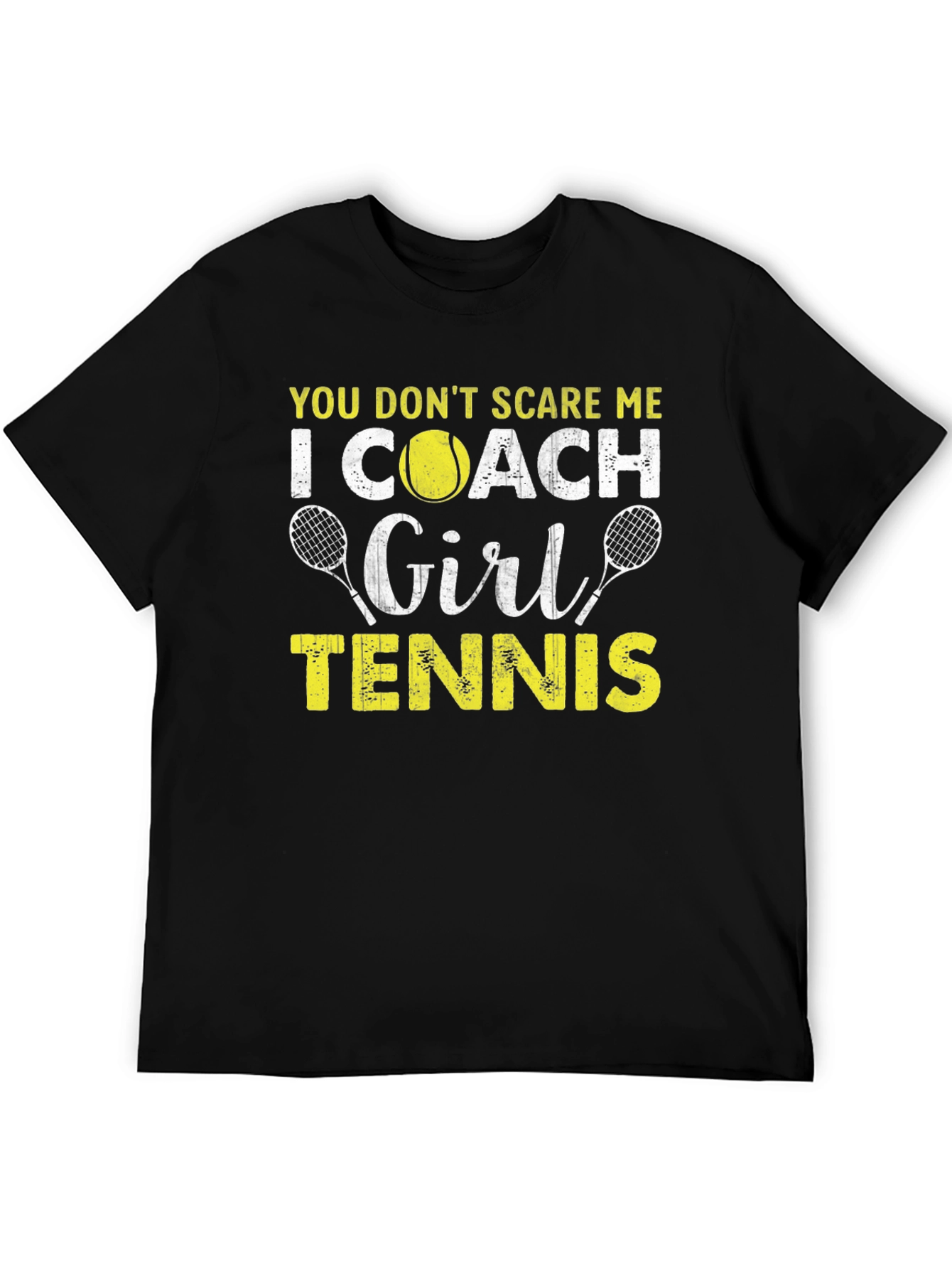 Funny Tennis Coach Graphic Tee
