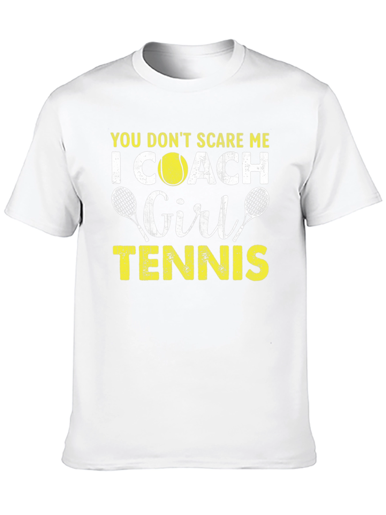 Funny Tennis Coach Graphic Tee