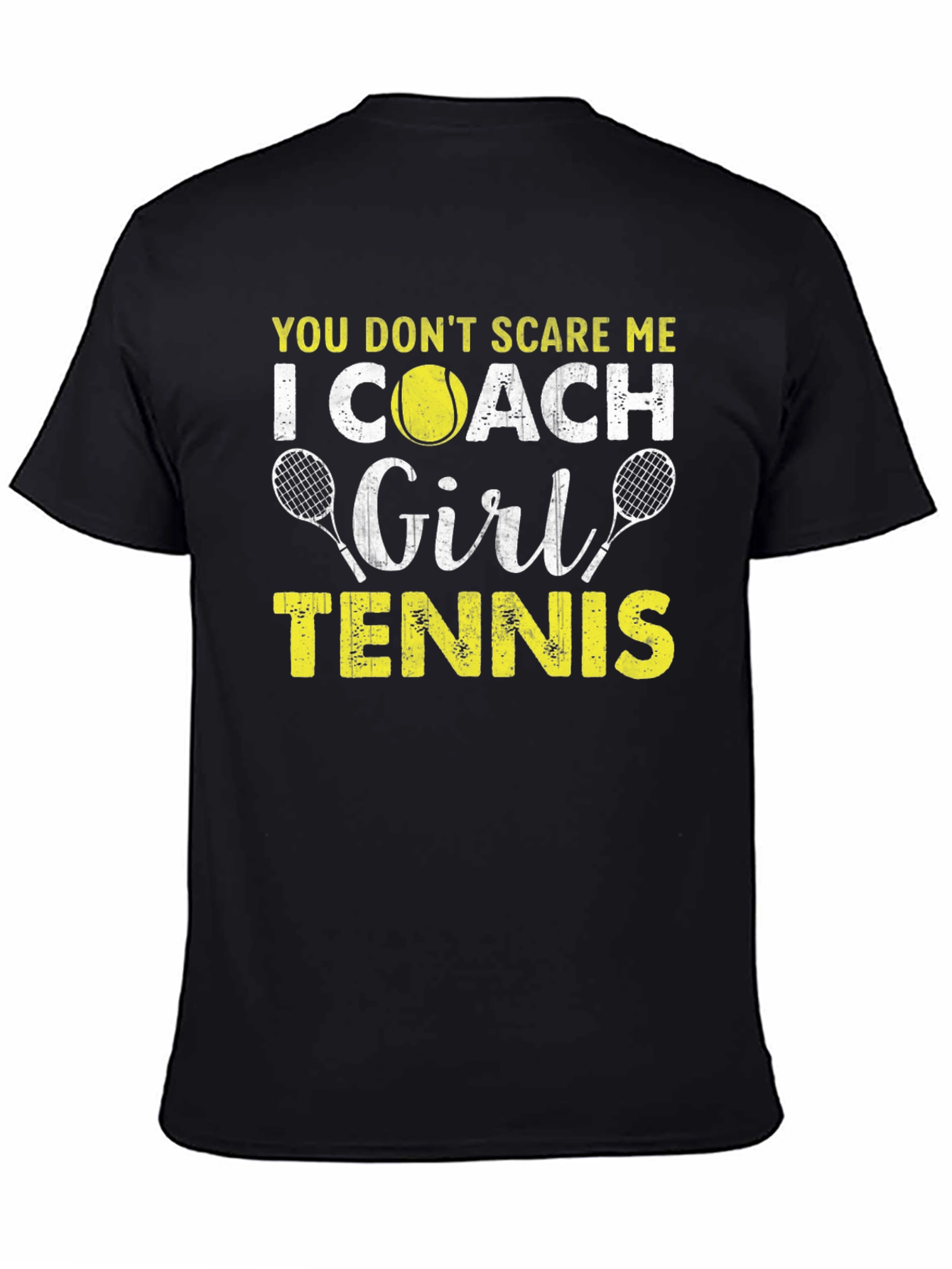 Funny Tennis Coach Graphic Tee