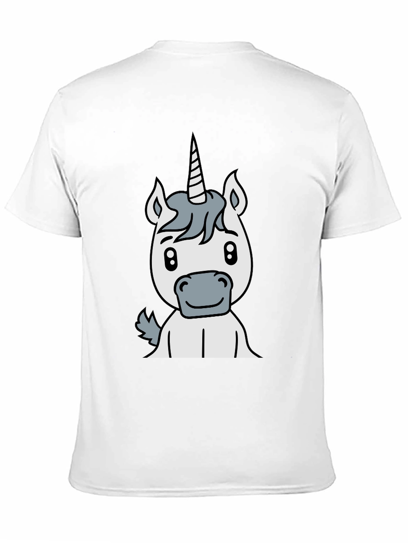 Unicorn Graphic Black T-Shirt