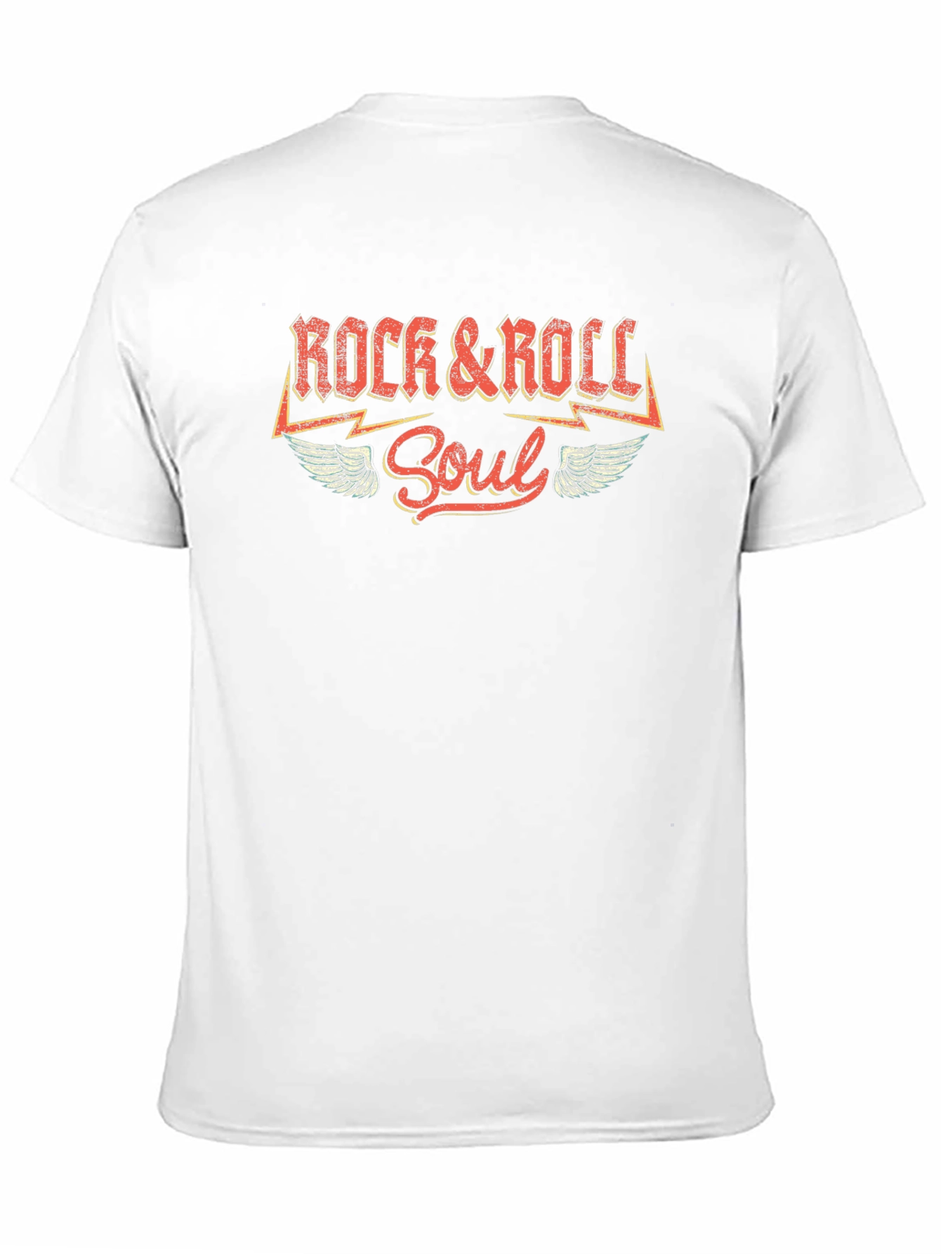 Rock & Roll Soul Black Graphic Tee