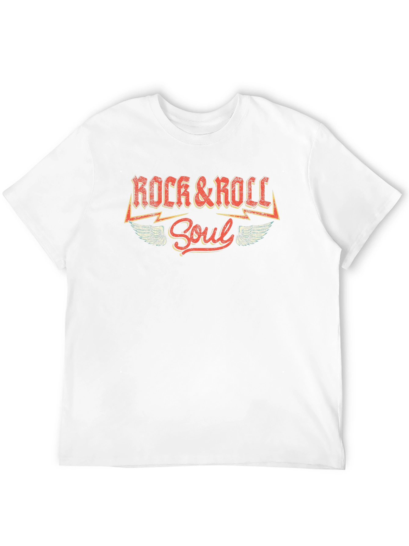 Rock & Roll Soul Black Graphic Tee