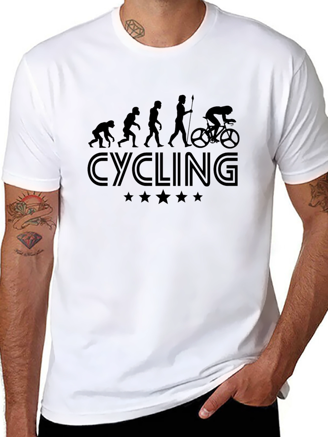 Cycling Evolution T-Shirt - Ride with Style!
