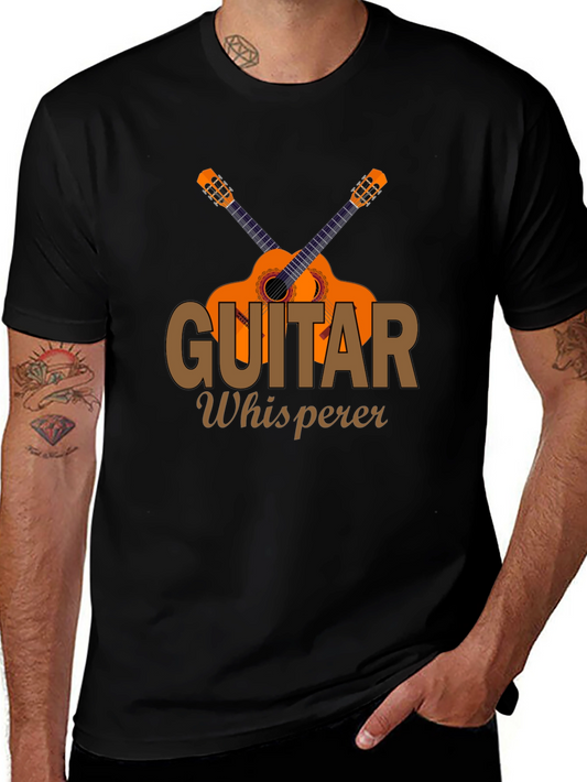 Guitar Whisperer Graphic T-Shirt Music Lover Tee